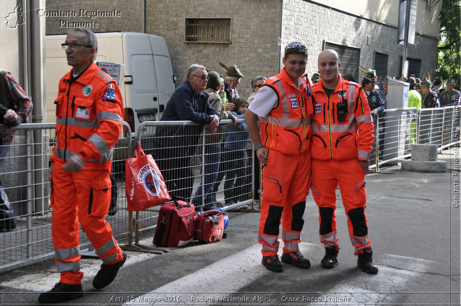 Asti 15 Maggio 2016 - Raduno Nazionale Alpini - Croce Rossa Italiana- Comitato Regionale del Piemonte