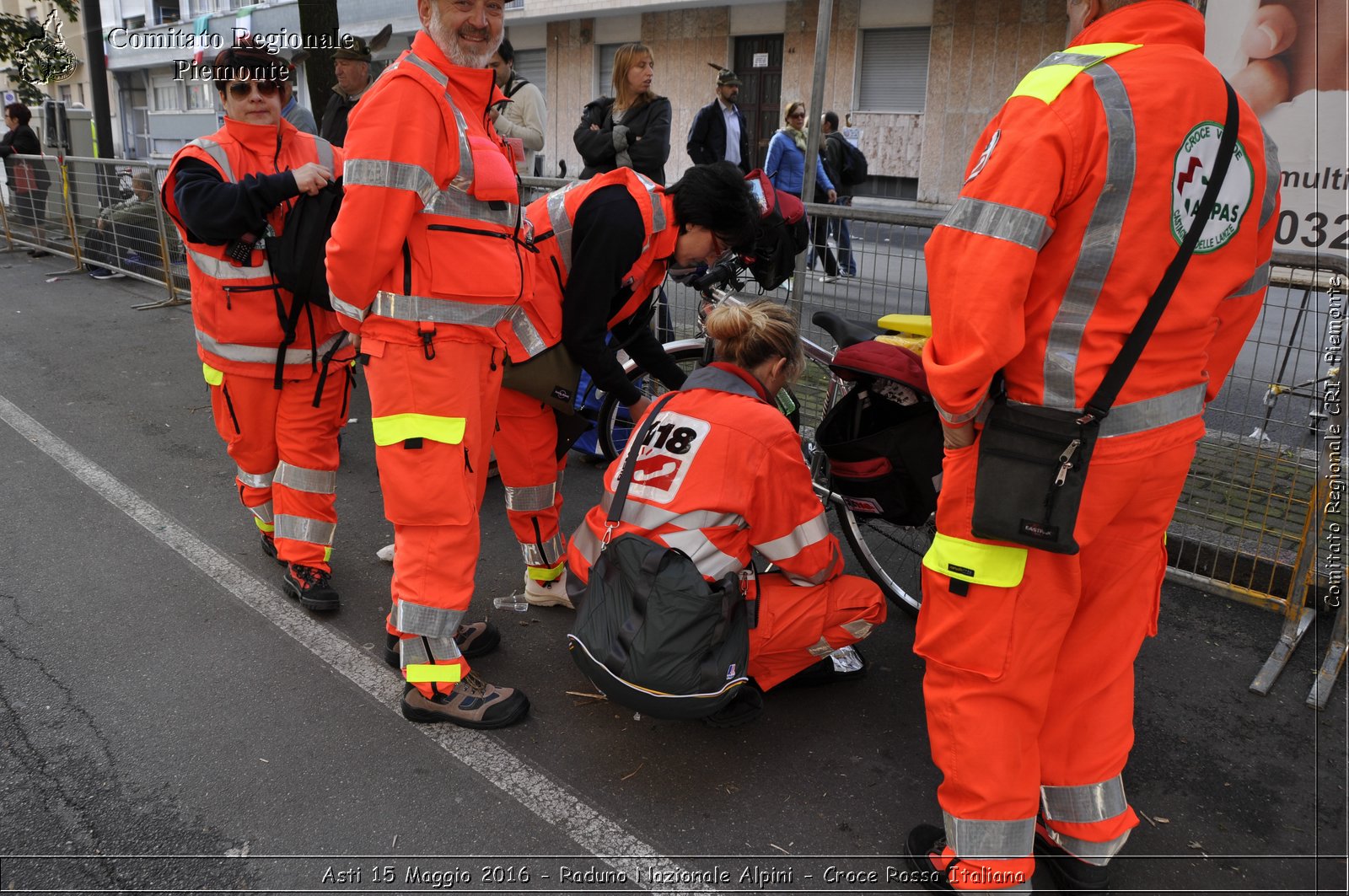 Asti 15 Maggio 2016 - Raduno Nazionale Alpini - Croce Rossa Italiana- Comitato Regionale del Piemonte