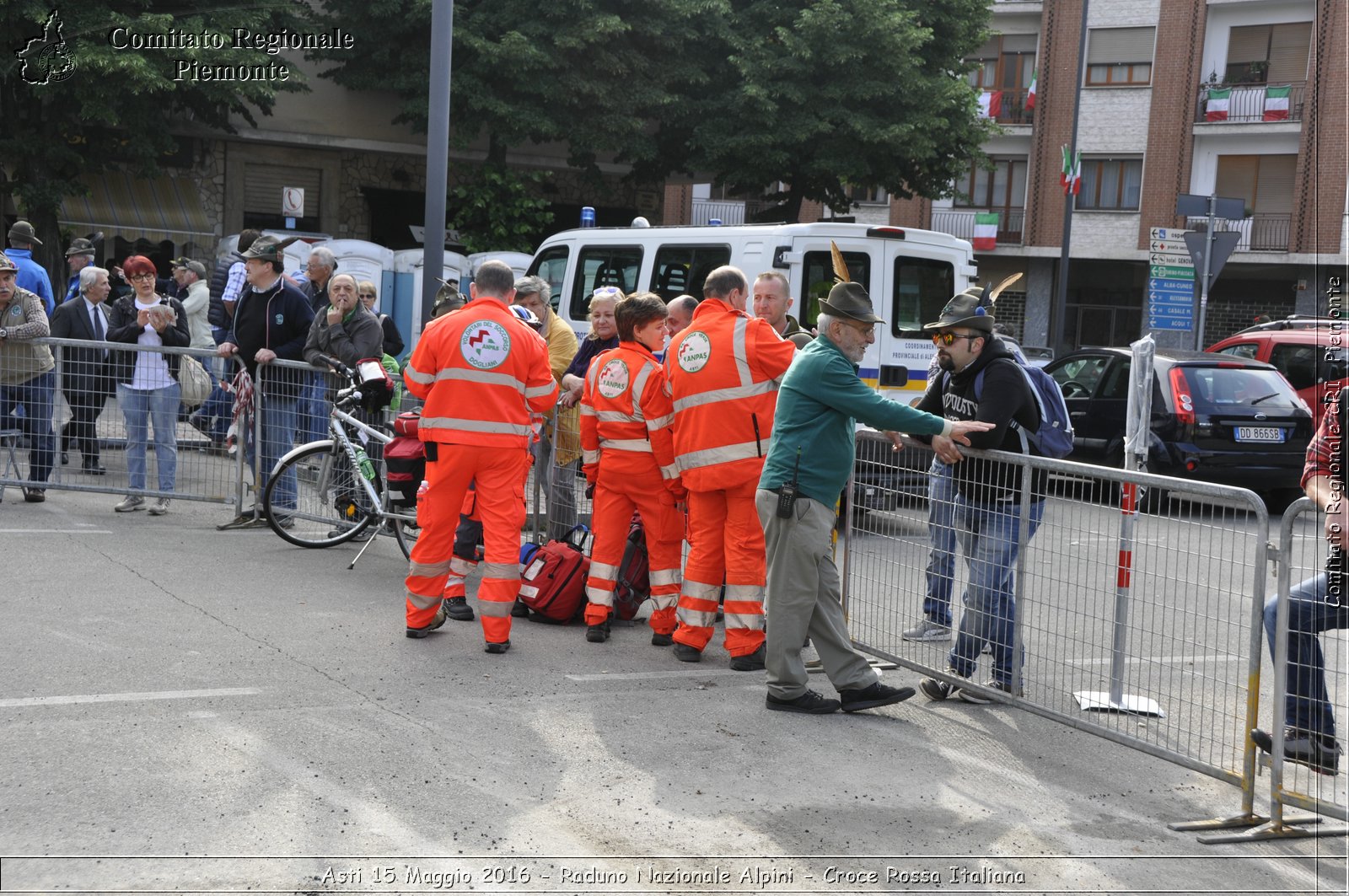 Asti 15 Maggio 2016 - Raduno Nazionale Alpini - Croce Rossa Italiana- Comitato Regionale del Piemonte