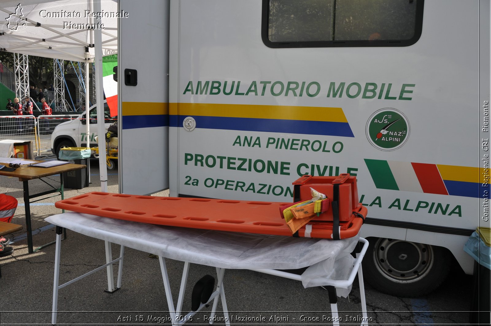 Asti 15 Maggio 2016 - Raduno Nazionale Alpini - Croce Rossa Italiana- Comitato Regionale del Piemonte