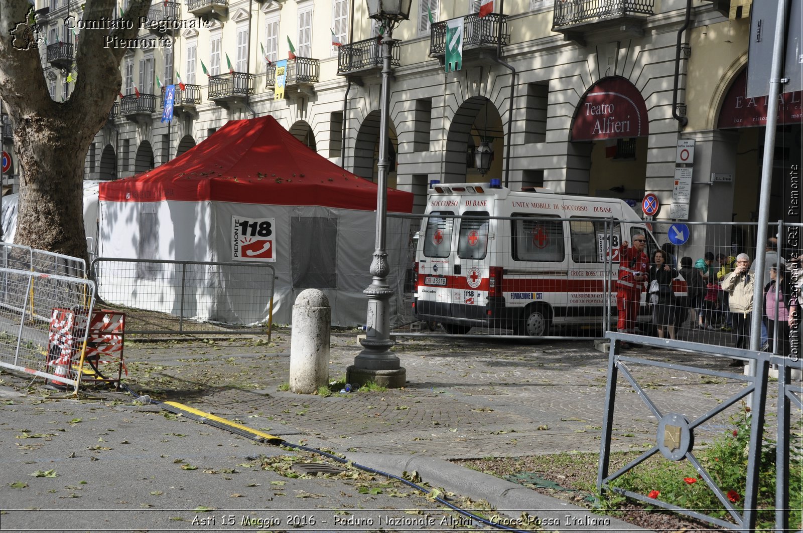 Asti 15 Maggio 2016 - Raduno Nazionale Alpini - Croce Rossa Italiana- Comitato Regionale del Piemonte