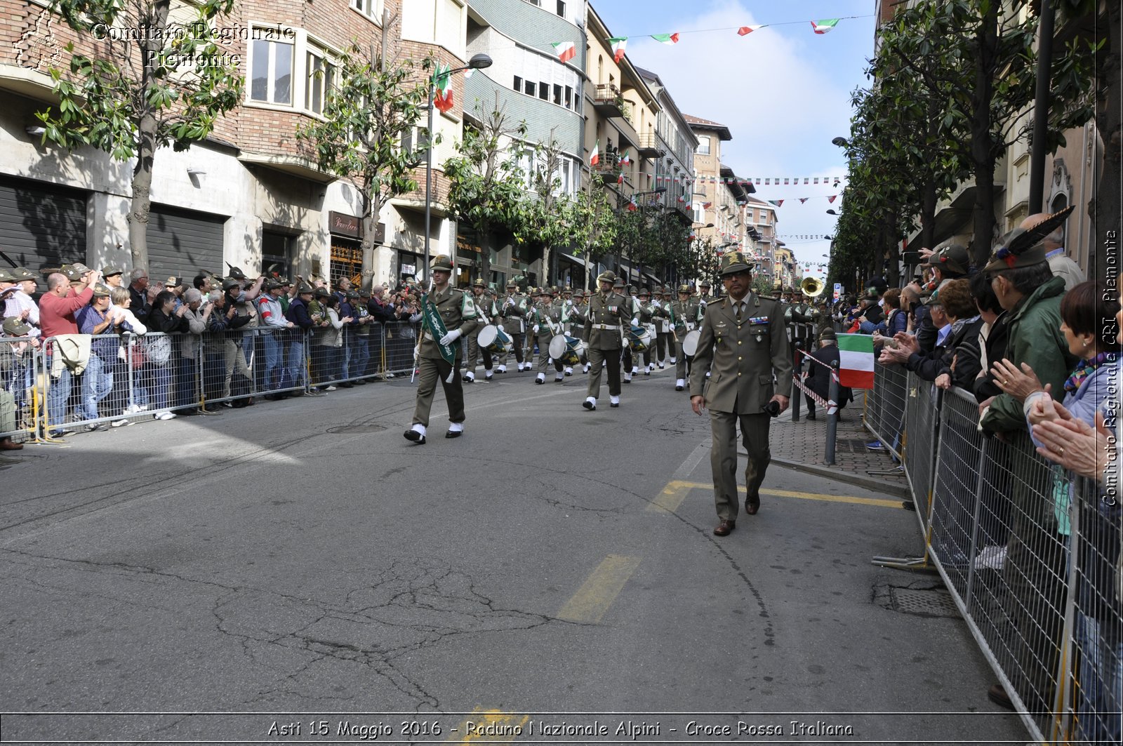 Asti 15 Maggio 2016 - Raduno Nazionale Alpini - Croce Rossa Italiana- Comitato Regionale del Piemonte