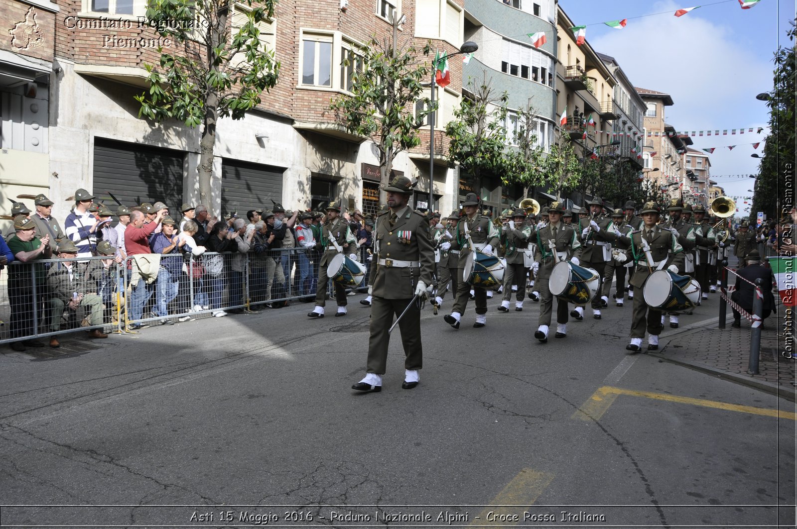 Asti 15 Maggio 2016 - Raduno Nazionale Alpini - Croce Rossa Italiana- Comitato Regionale del Piemonte