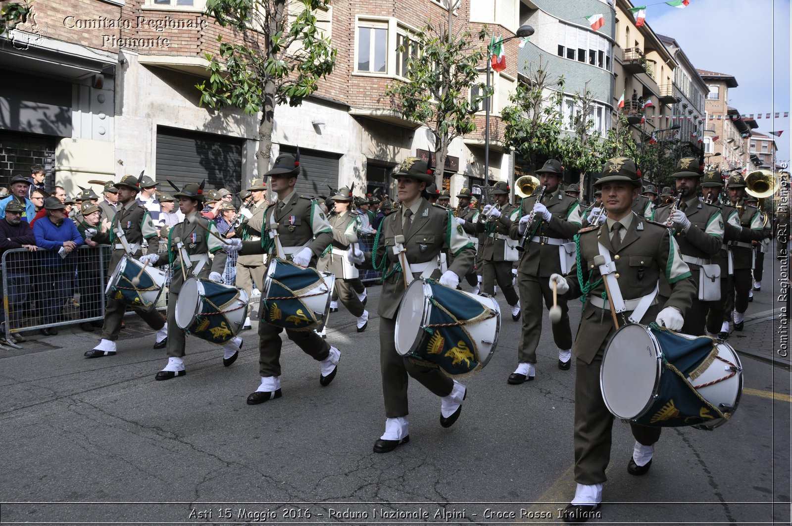 Asti 15 Maggio 2016 - Raduno Nazionale Alpini - Croce Rossa Italiana- Comitato Regionale del Piemonte