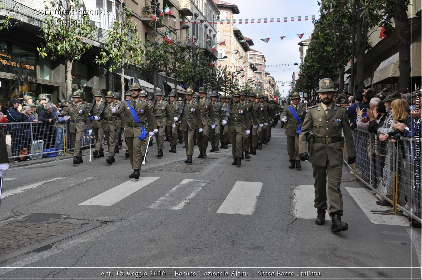 Asti 15 Maggio 2016 - Raduno Nazionale Alpini - Croce Rossa Italiana- Comitato Regionale del Piemonte