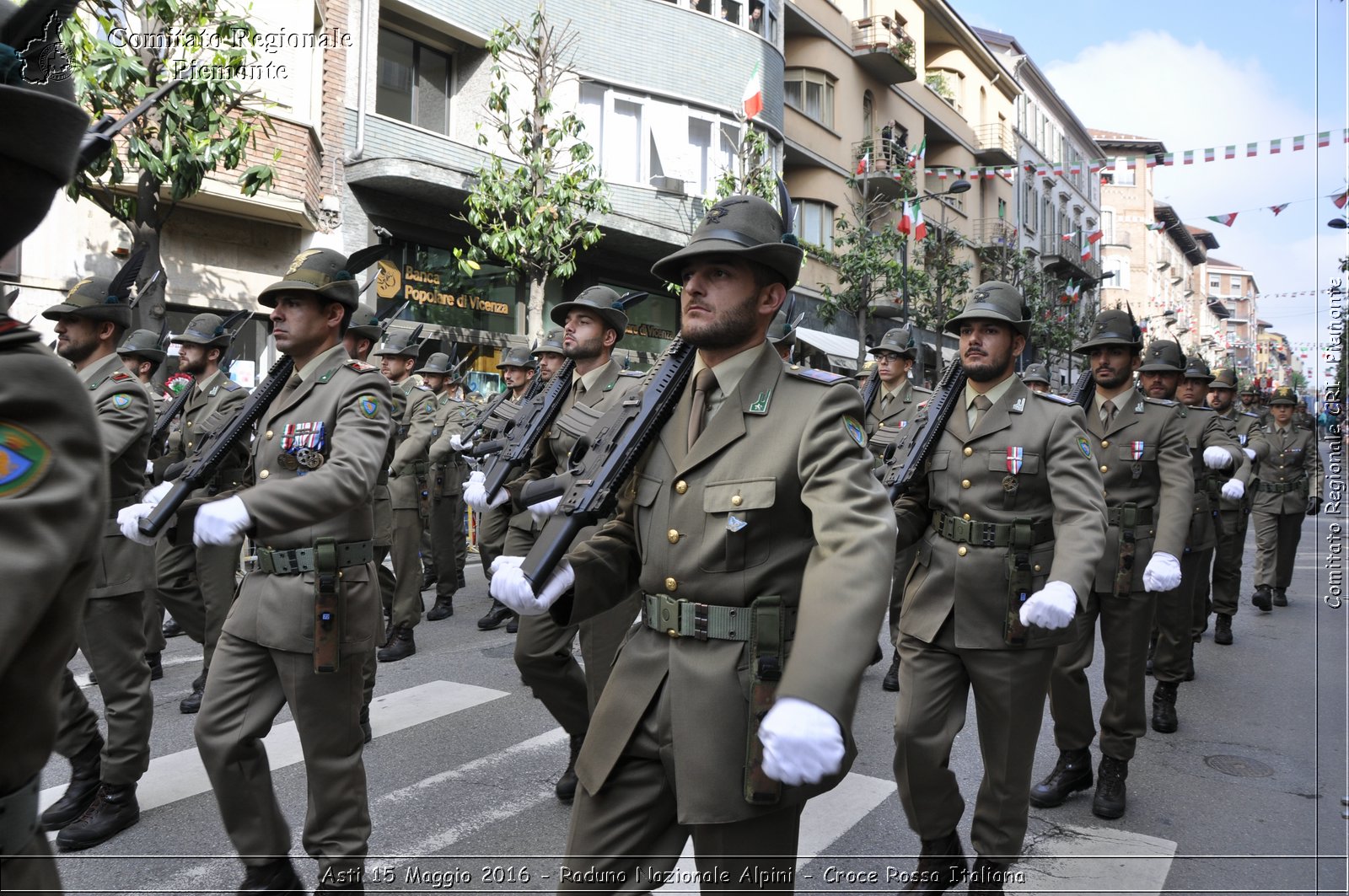 Asti 15 Maggio 2016 - Raduno Nazionale Alpini - Croce Rossa Italiana- Comitato Regionale del Piemonte