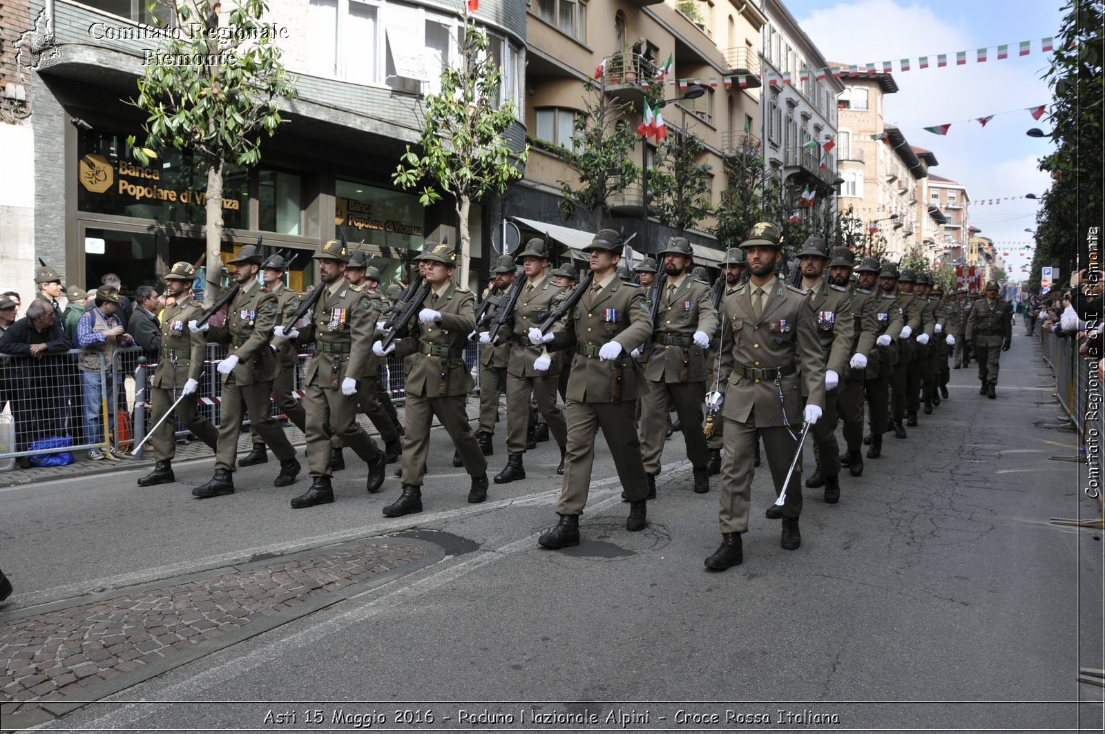 Asti 15 Maggio 2016 - Raduno Nazionale Alpini - Croce Rossa Italiana- Comitato Regionale del Piemonte