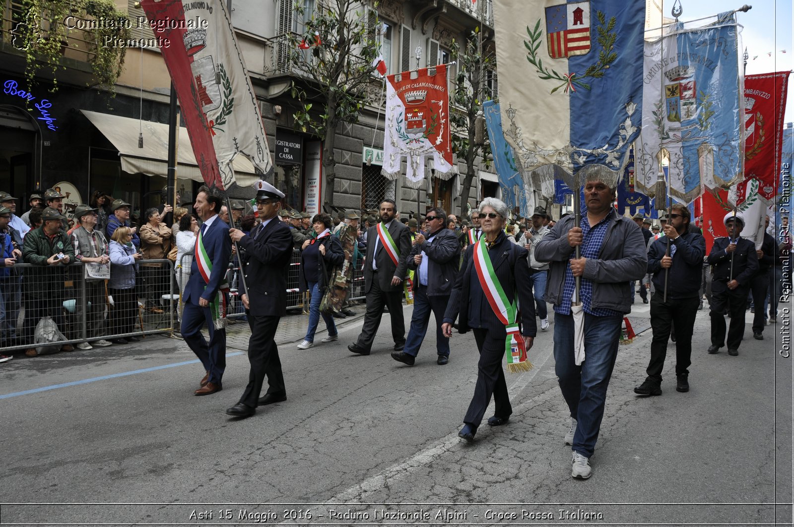 Asti 15 Maggio 2016 - Raduno Nazionale Alpini - Croce Rossa Italiana- Comitato Regionale del Piemonte