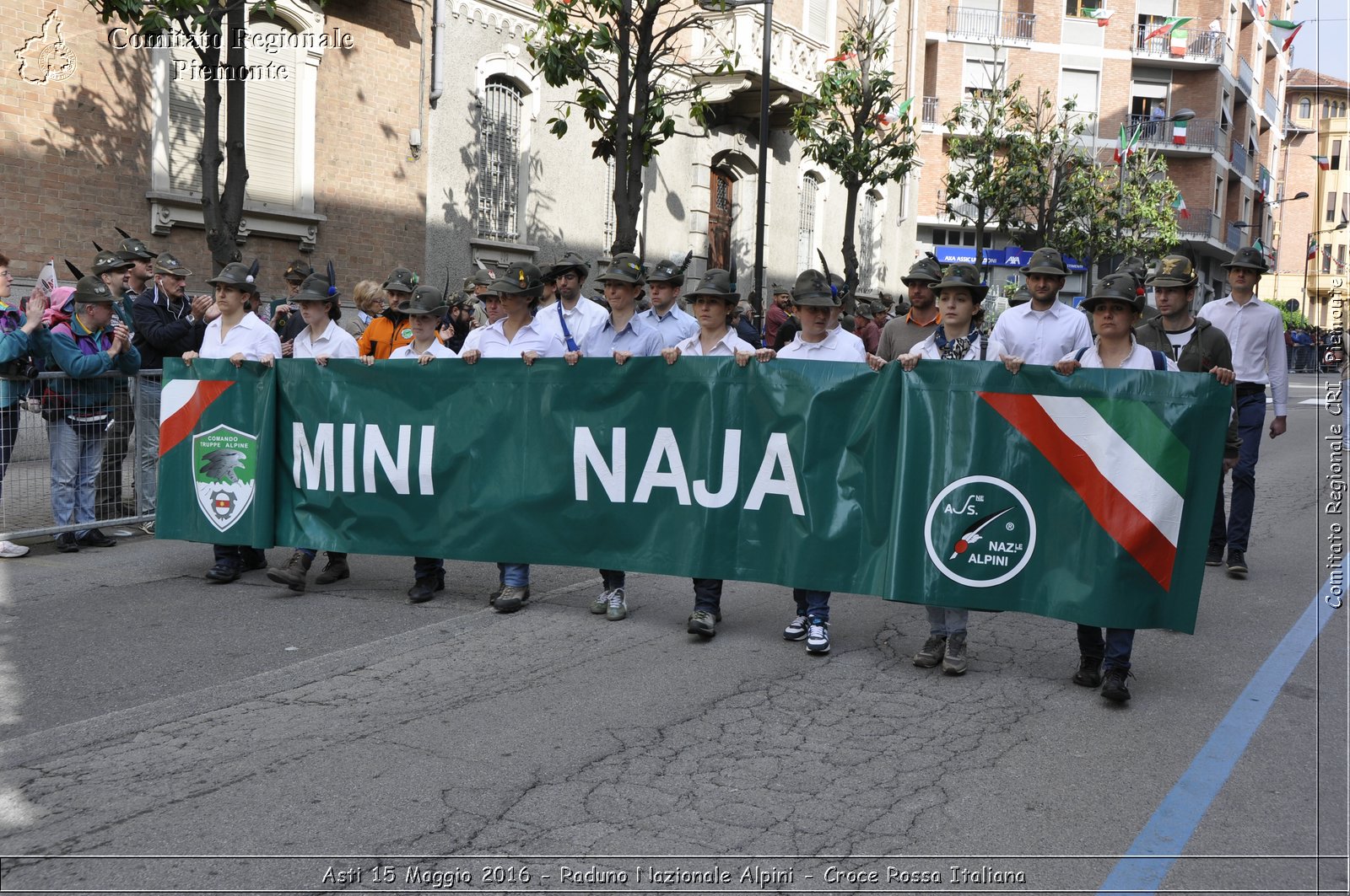 Asti 15 Maggio 2016 - Raduno Nazionale Alpini - Croce Rossa Italiana- Comitato Regionale del Piemonte