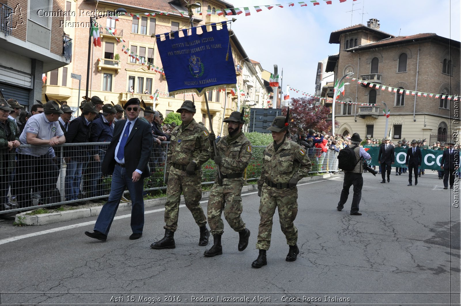 Asti 15 Maggio 2016 - Raduno Nazionale Alpini - Croce Rossa Italiana- Comitato Regionale del Piemonte