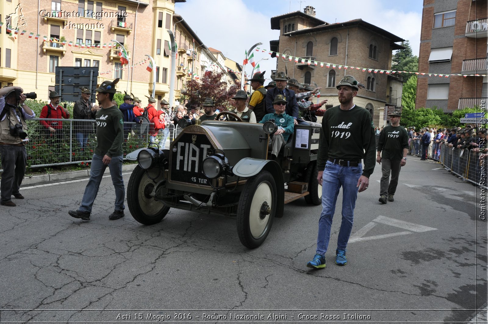 Asti 15 Maggio 2016 - Raduno Nazionale Alpini - Croce Rossa Italiana- Comitato Regionale del Piemonte