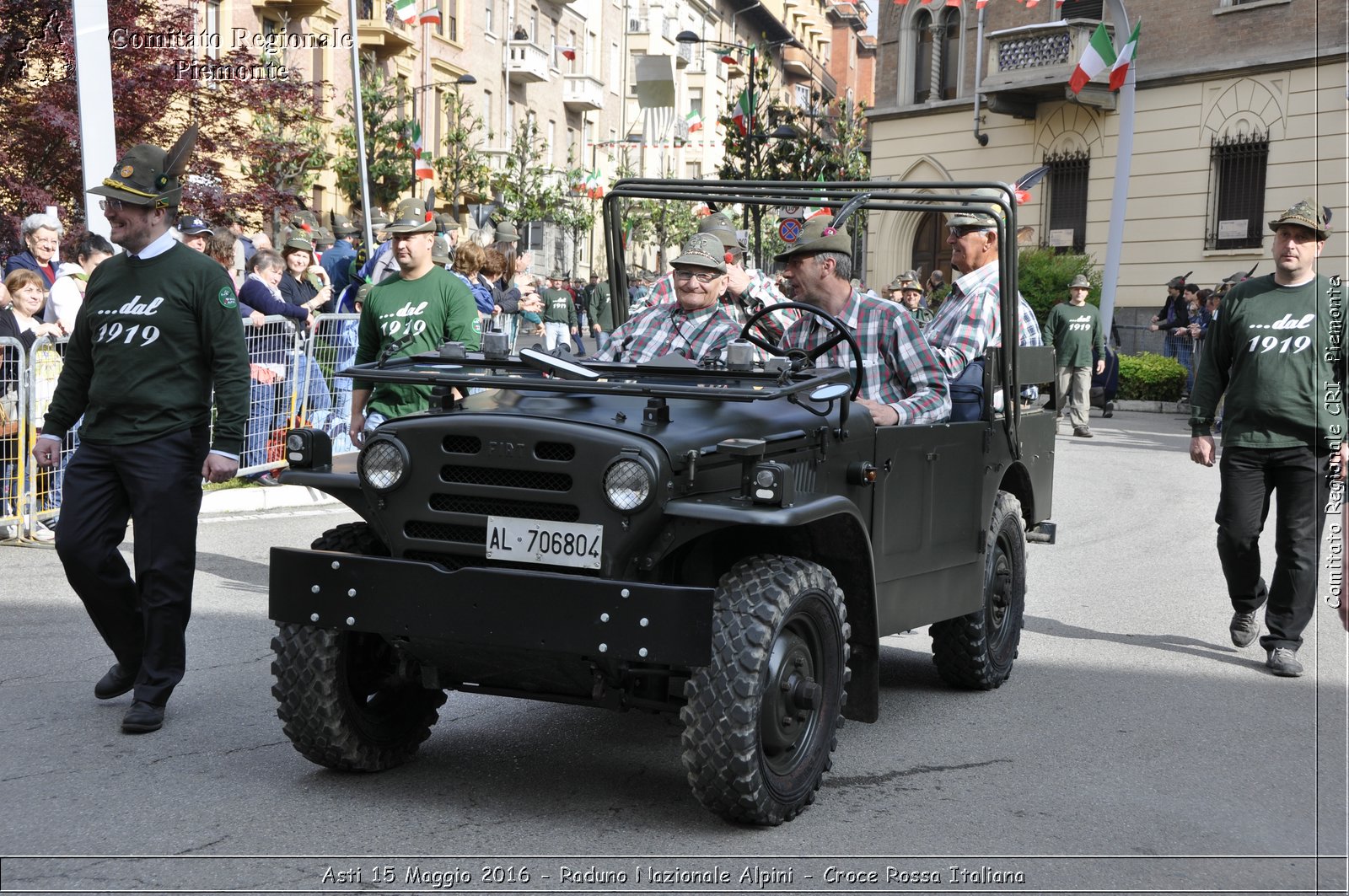 Asti 15 Maggio 2016 - Raduno Nazionale Alpini - Croce Rossa Italiana- Comitato Regionale del Piemonte