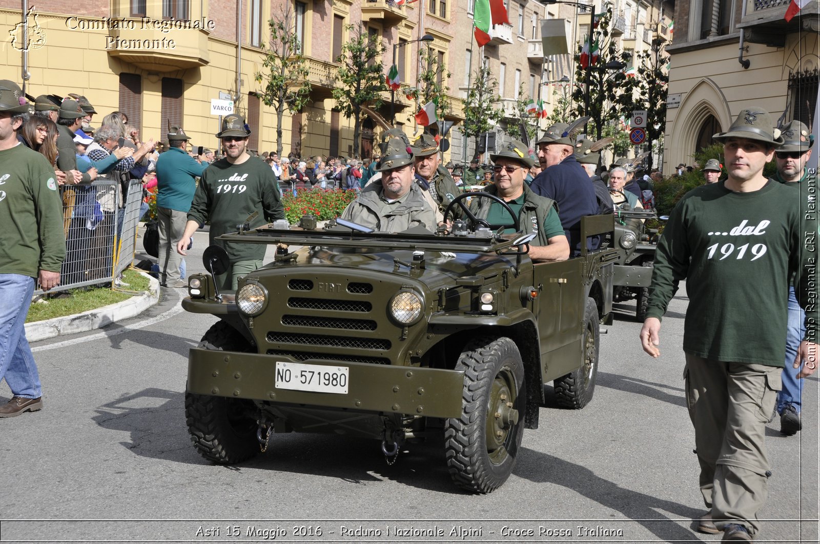 Asti 15 Maggio 2016 - Raduno Nazionale Alpini - Croce Rossa Italiana- Comitato Regionale del Piemonte