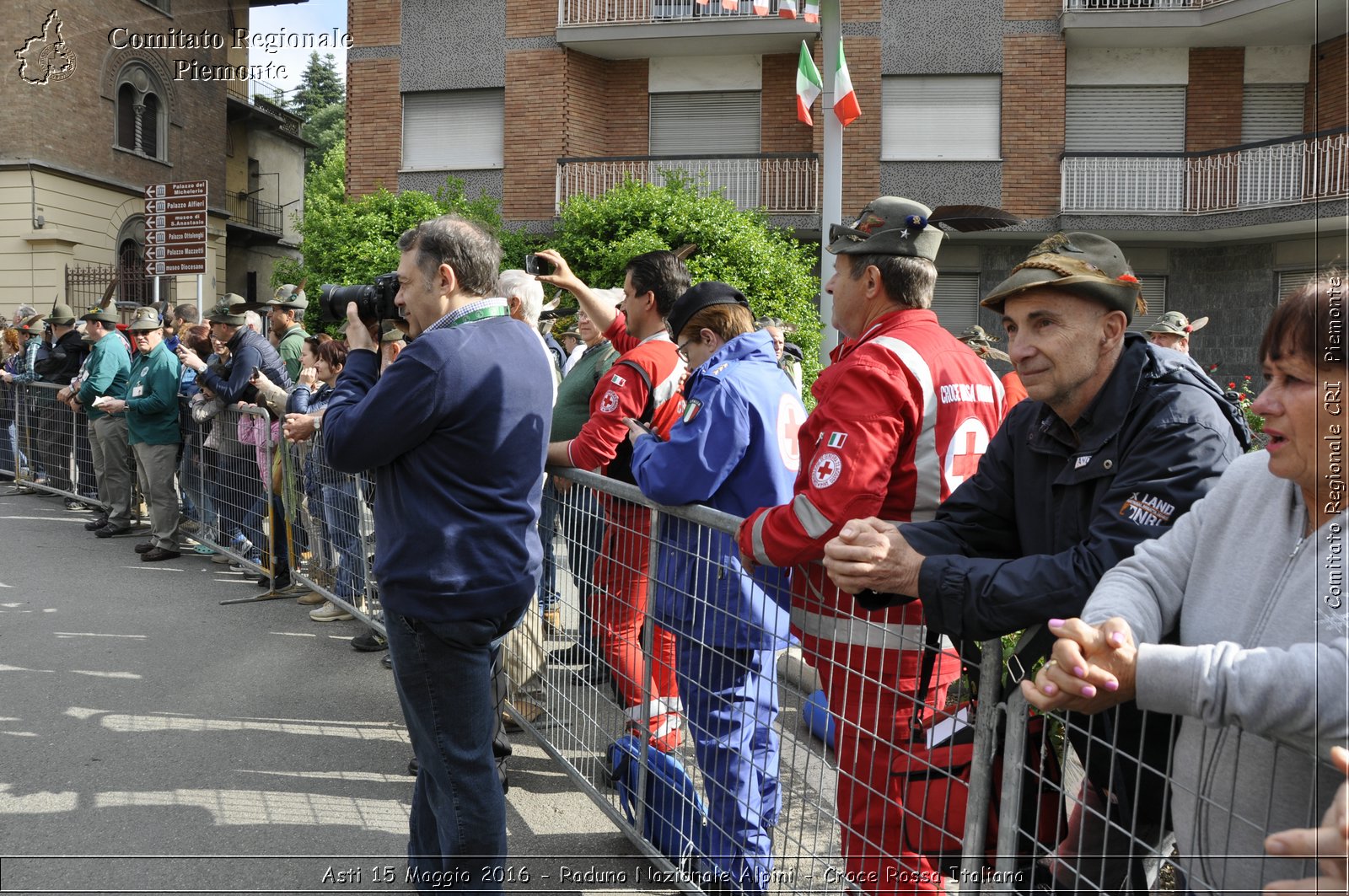 Asti 15 Maggio 2016 - Raduno Nazionale Alpini - Croce Rossa Italiana- Comitato Regionale del Piemonte