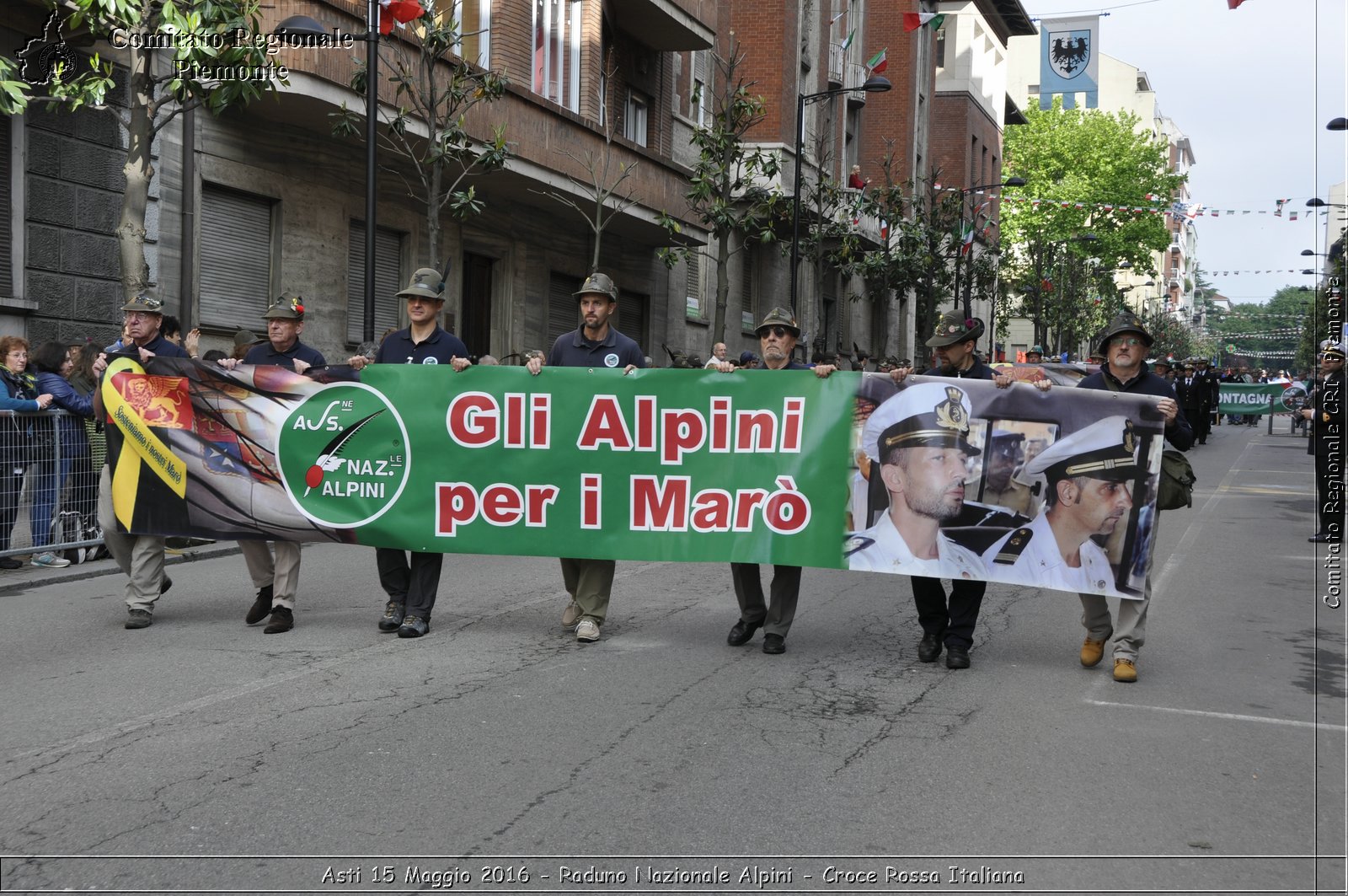 Asti 15 Maggio 2016 - Raduno Nazionale Alpini - Croce Rossa Italiana- Comitato Regionale del Piemonte