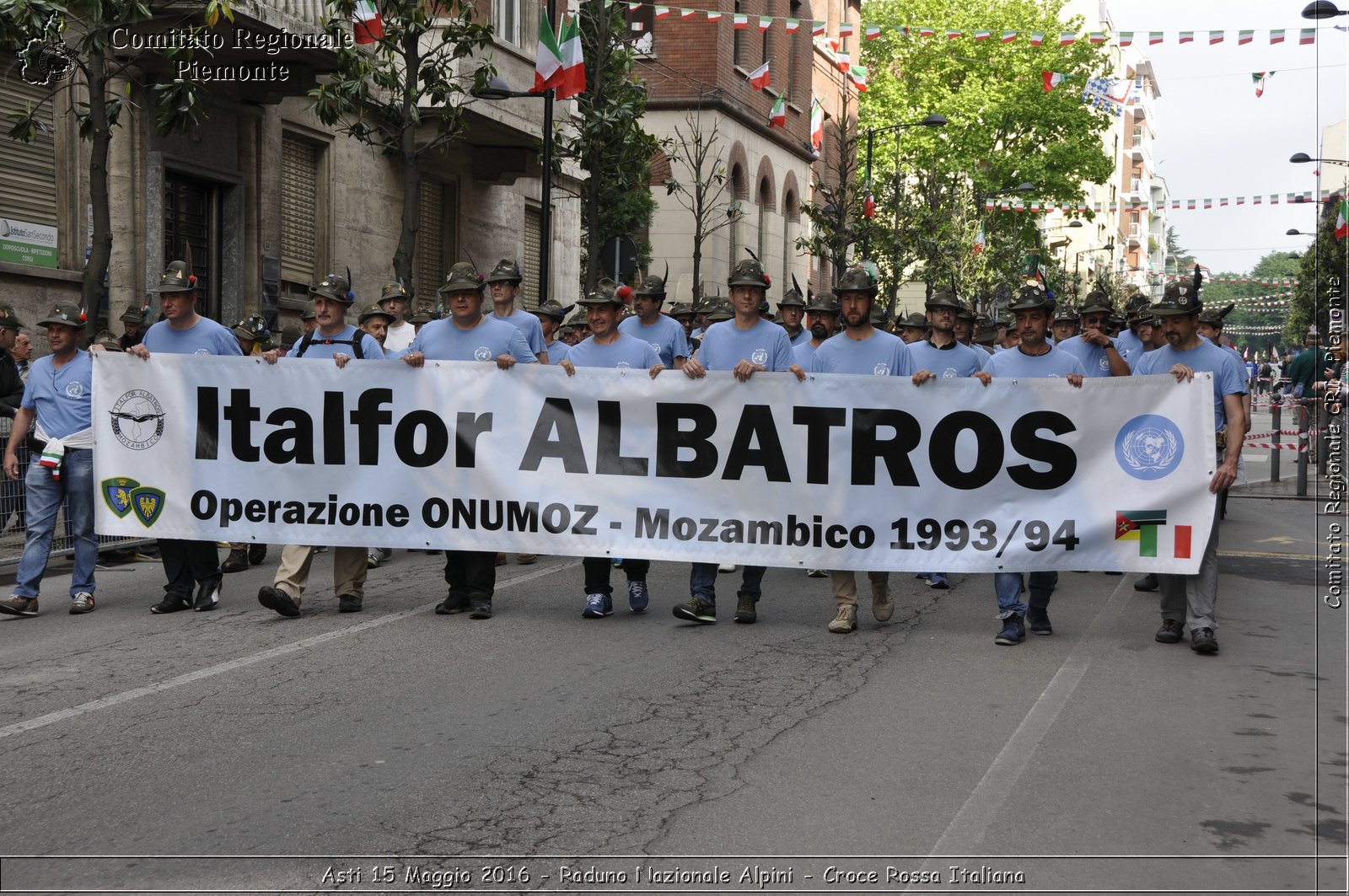 Asti 15 Maggio 2016 - Raduno Nazionale Alpini - Croce Rossa Italiana- Comitato Regionale del Piemonte