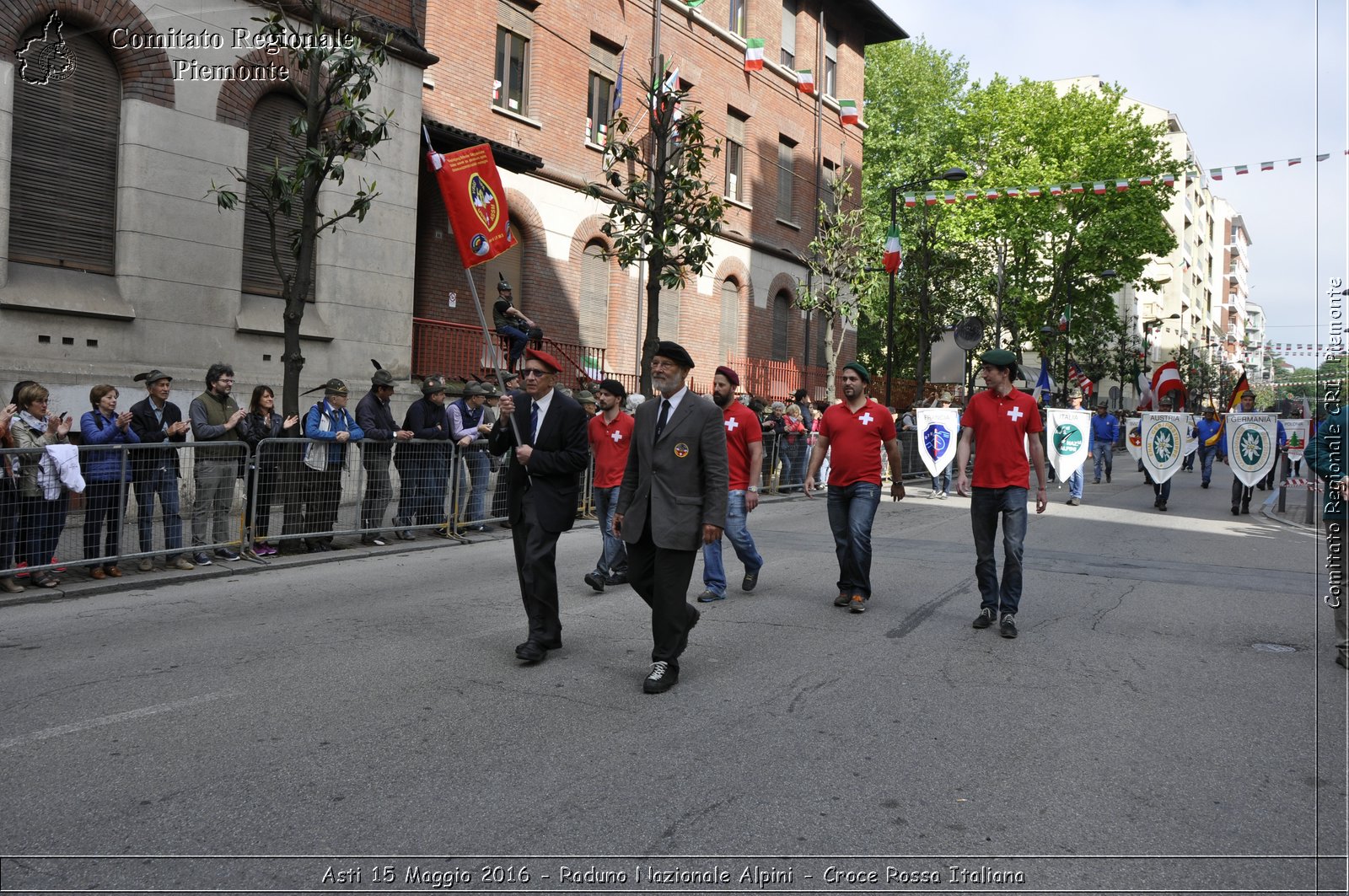 Asti 15 Maggio 2016 - Raduno Nazionale Alpini - Croce Rossa Italiana- Comitato Regionale del Piemonte