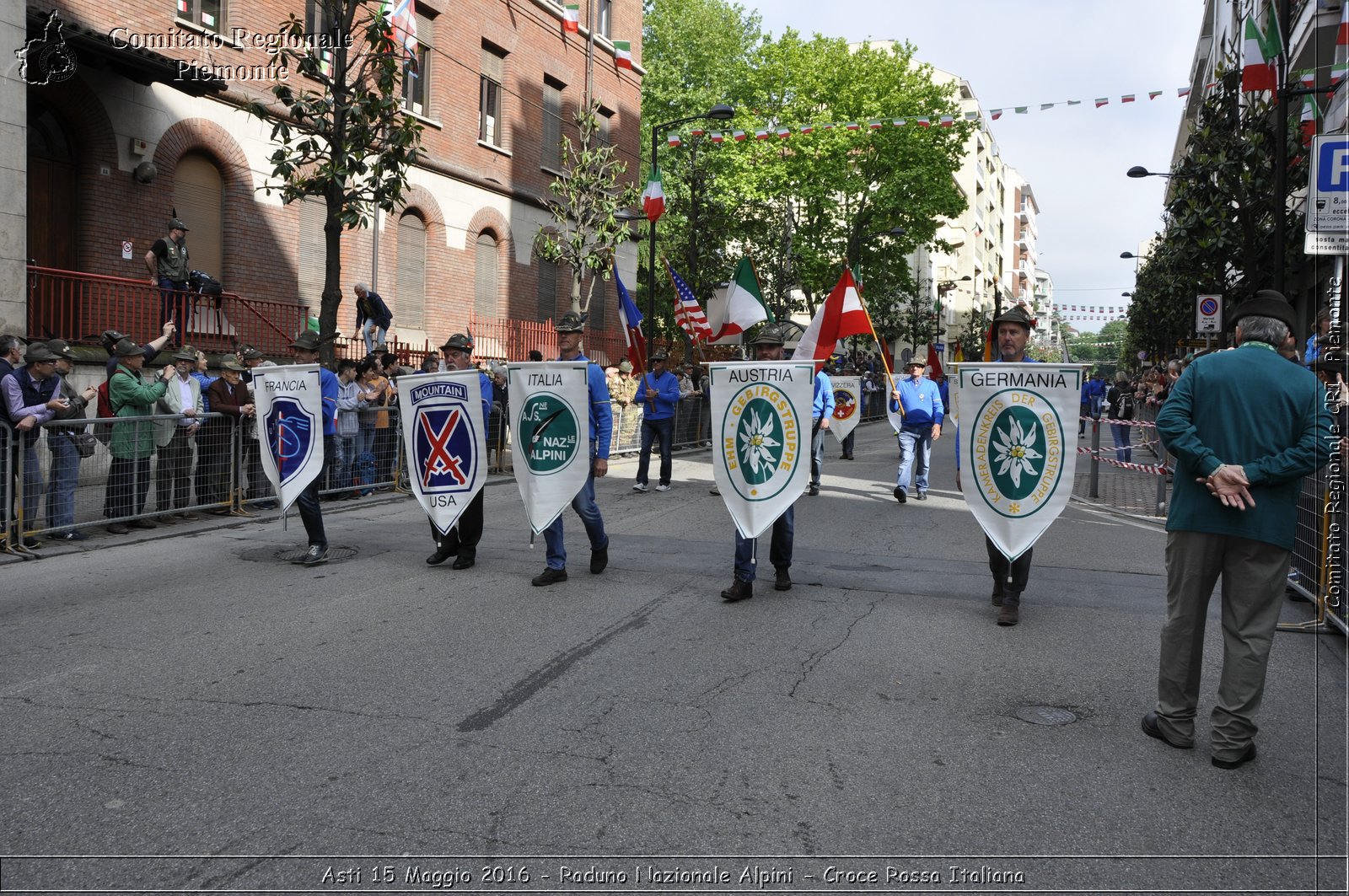 Asti 15 Maggio 2016 - Raduno Nazionale Alpini - Croce Rossa Italiana- Comitato Regionale del Piemonte