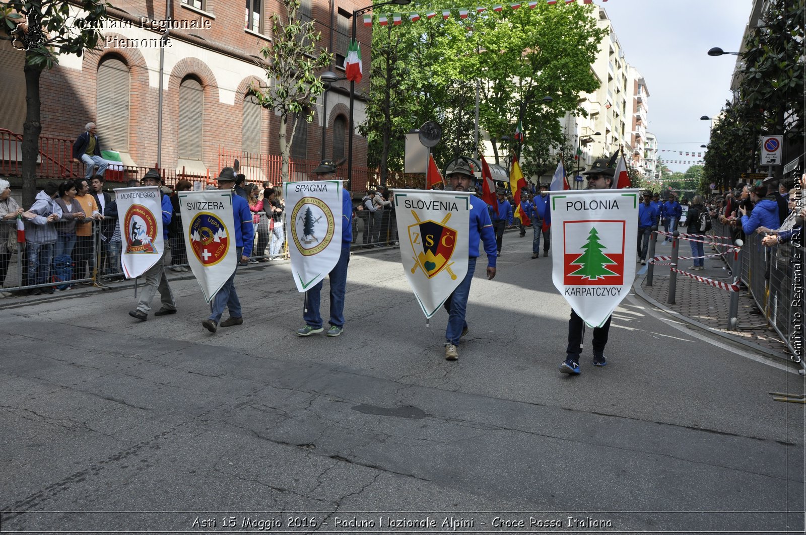 Asti 15 Maggio 2016 - Raduno Nazionale Alpini - Croce Rossa Italiana- Comitato Regionale del Piemonte