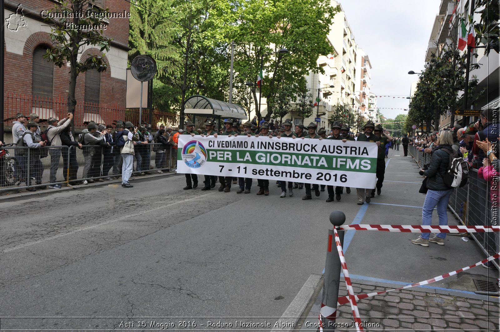 Asti 15 Maggio 2016 - Raduno Nazionale Alpini - Croce Rossa Italiana- Comitato Regionale del Piemonte