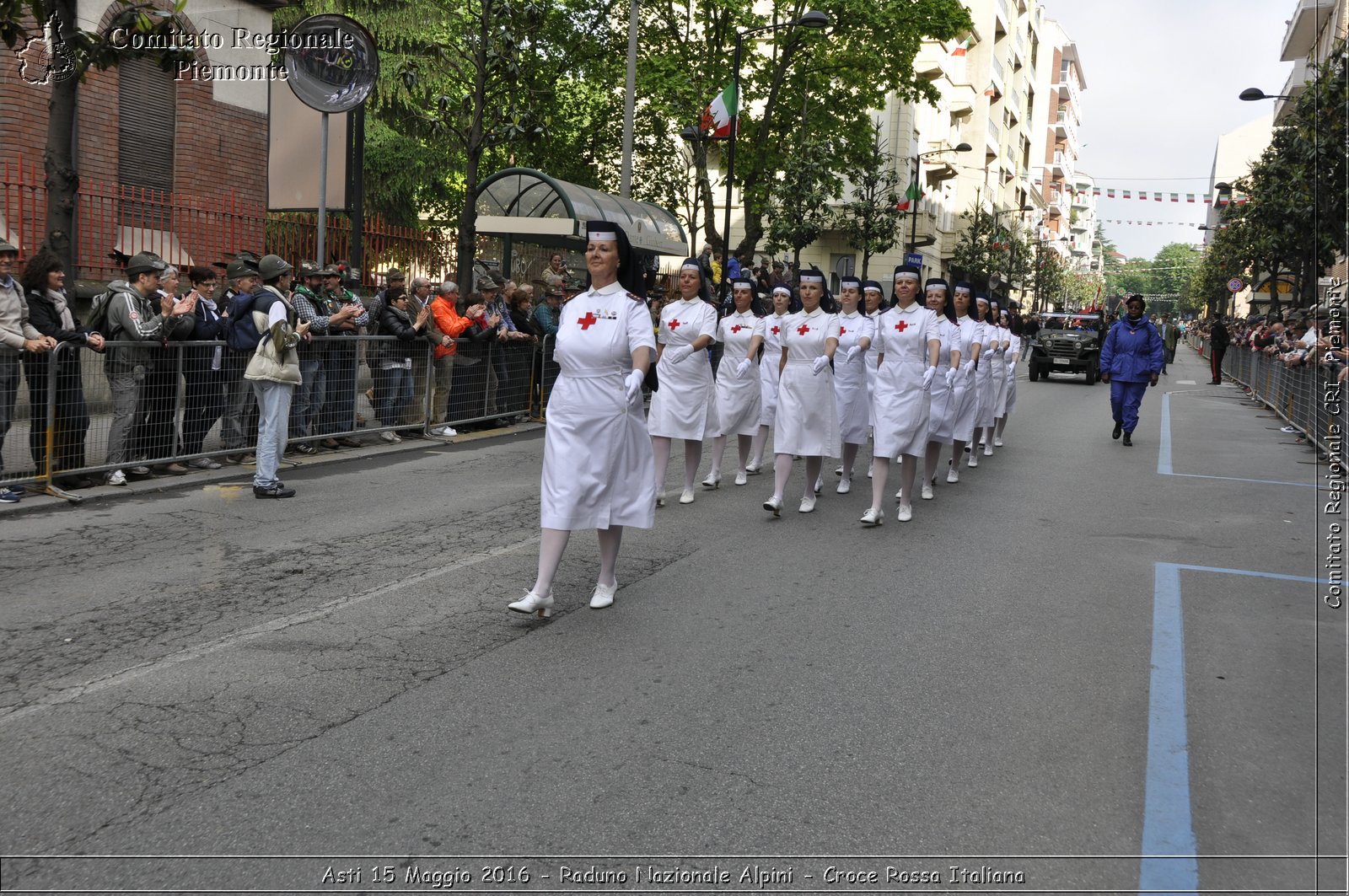 Asti 15 Maggio 2016 - Raduno Nazionale Alpini - Croce Rossa Italiana- Comitato Regionale del Piemonte