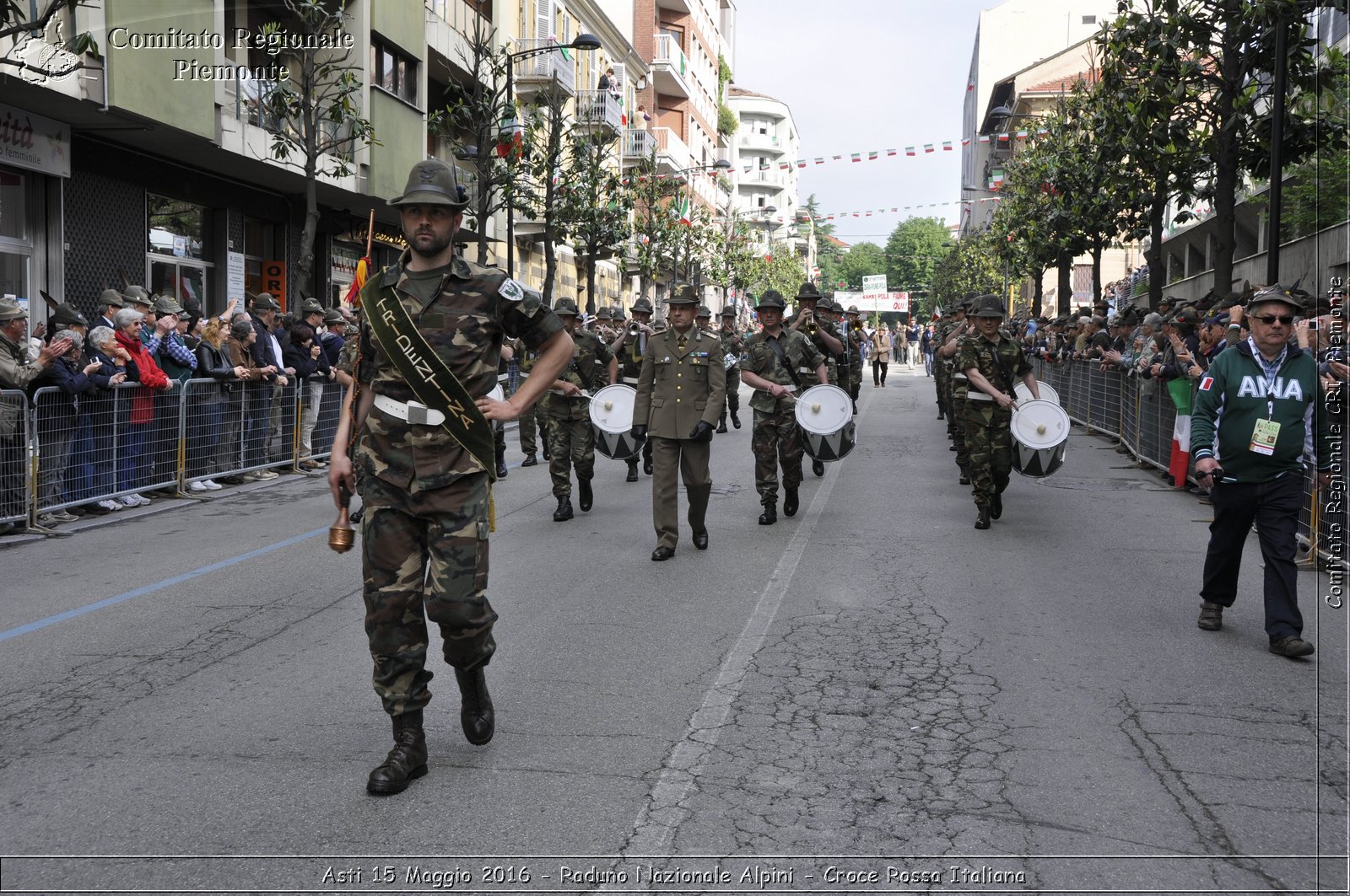 Asti 15 Maggio 2016 - Raduno Nazionale Alpini - Croce Rossa Italiana- Comitato Regionale del Piemonte