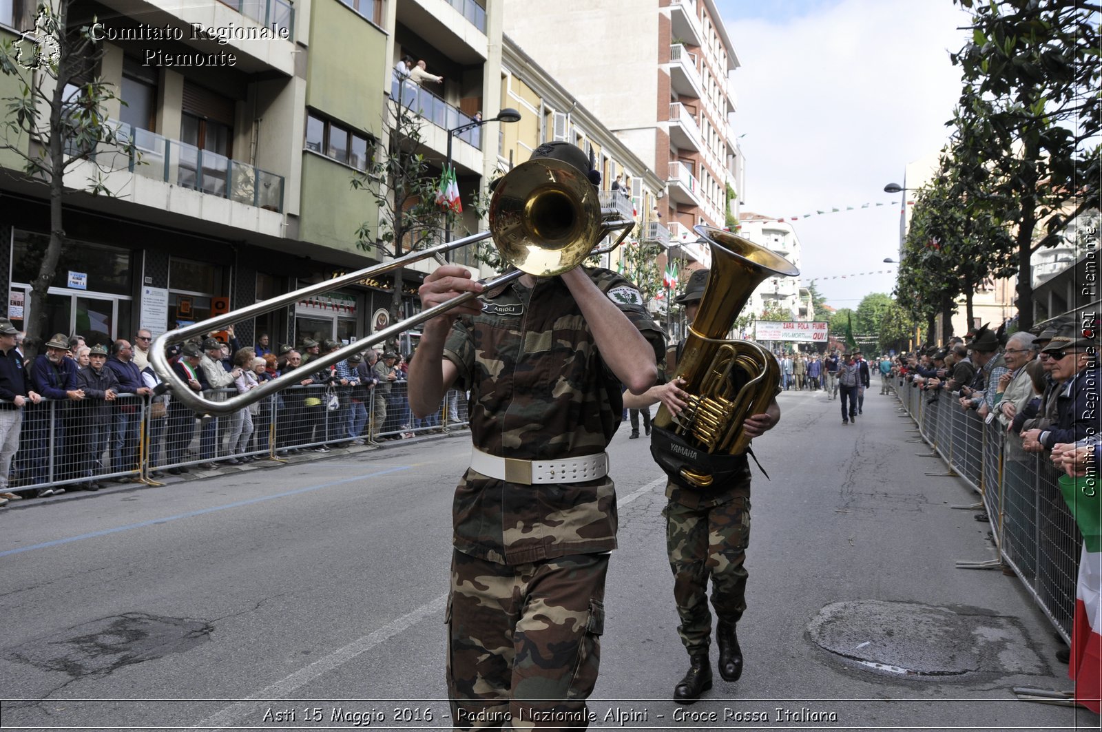 Asti 15 Maggio 2016 - Raduno Nazionale Alpini - Croce Rossa Italiana- Comitato Regionale del Piemonte