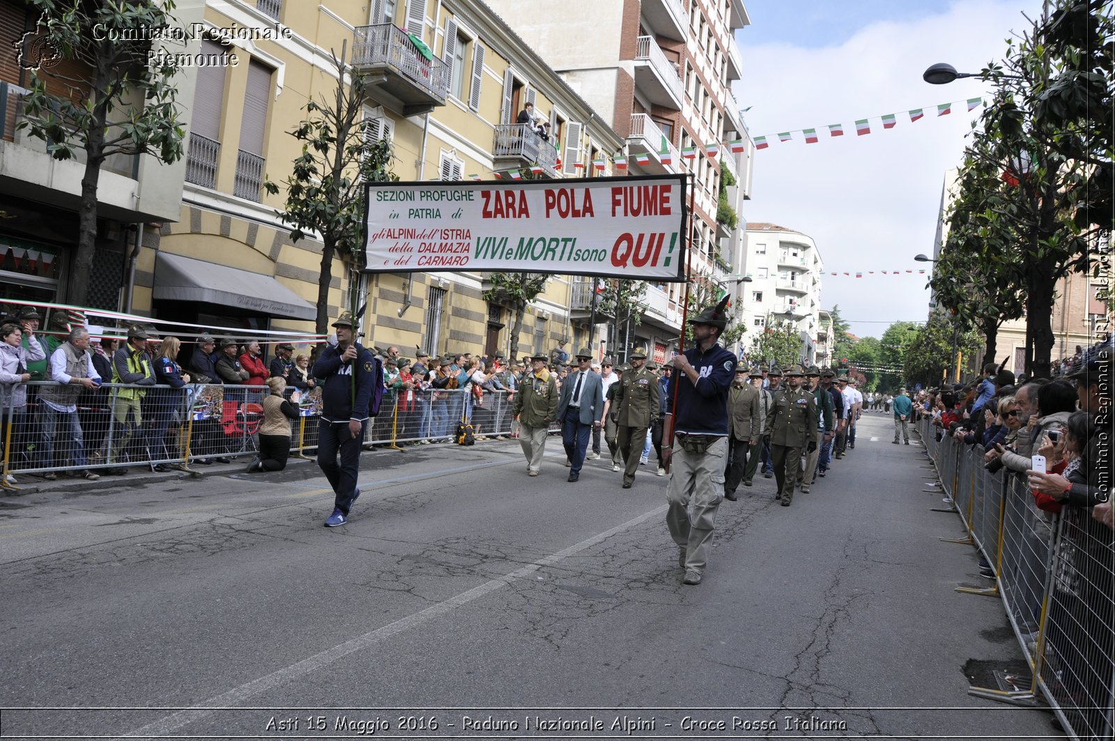 Asti 15 Maggio 2016 - Raduno Nazionale Alpini - Croce Rossa Italiana- Comitato Regionale del Piemonte