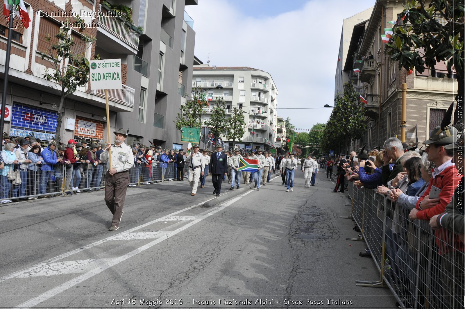 Asti 15 Maggio 2016 - Raduno Nazionale Alpini - Croce Rossa Italiana- Comitato Regionale del Piemonte