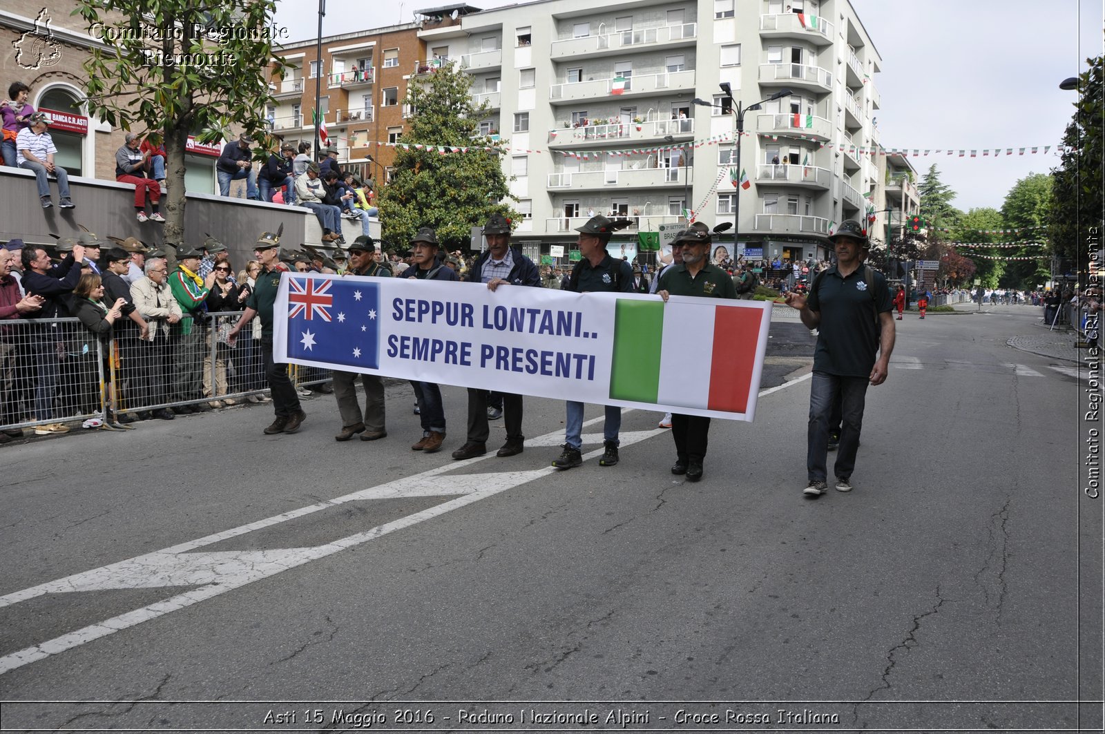 Asti 15 Maggio 2016 - Raduno Nazionale Alpini - Croce Rossa Italiana- Comitato Regionale del Piemonte