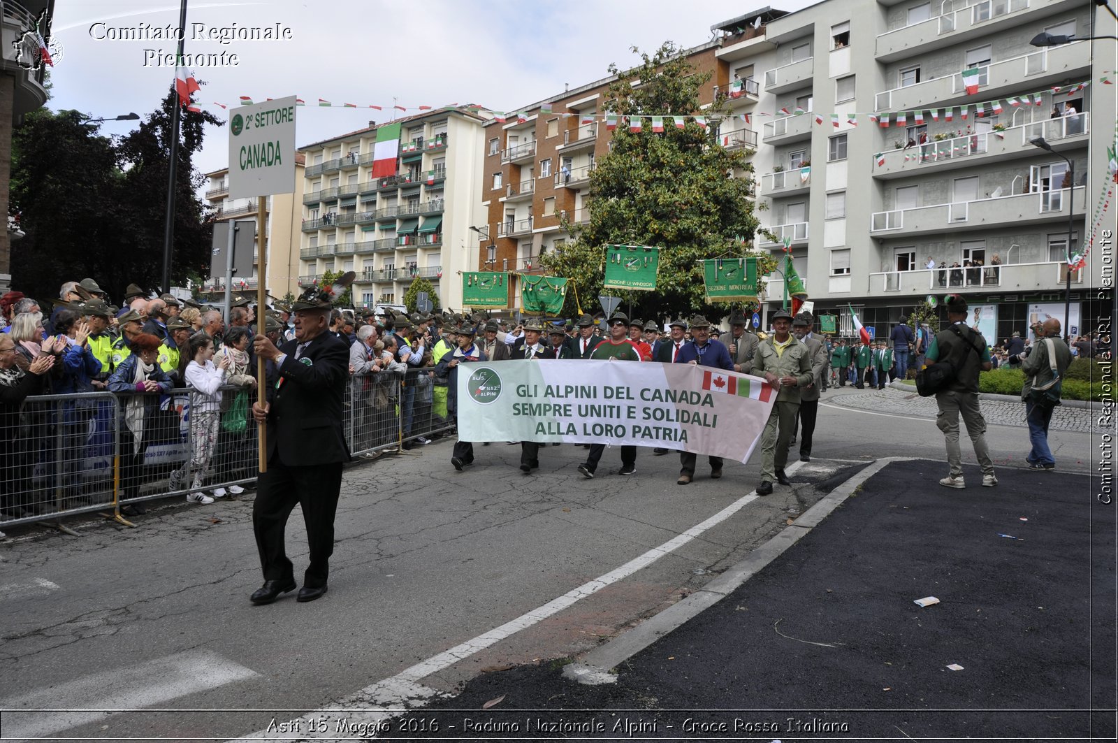 Asti 15 Maggio 2016 - Raduno Nazionale Alpini - Croce Rossa Italiana- Comitato Regionale del Piemonte