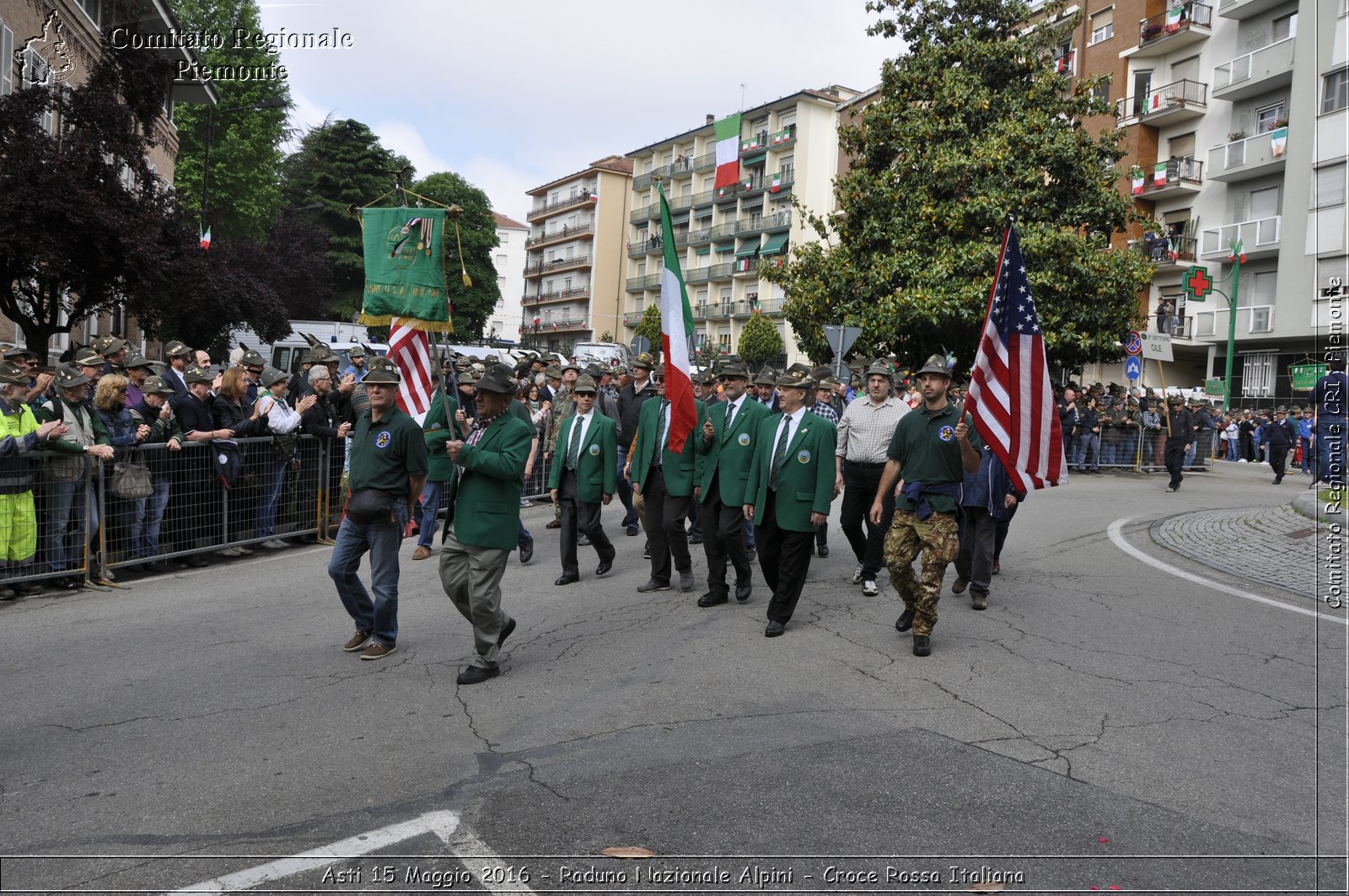 Asti 15 Maggio 2016 - Raduno Nazionale Alpini - Croce Rossa Italiana- Comitato Regionale del Piemonte