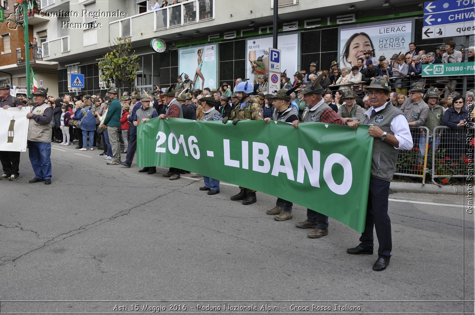 Asti 15 Maggio 2016 - Raduno Nazionale Alpini - Croce Rossa Italiana- Comitato Regionale del Piemonte