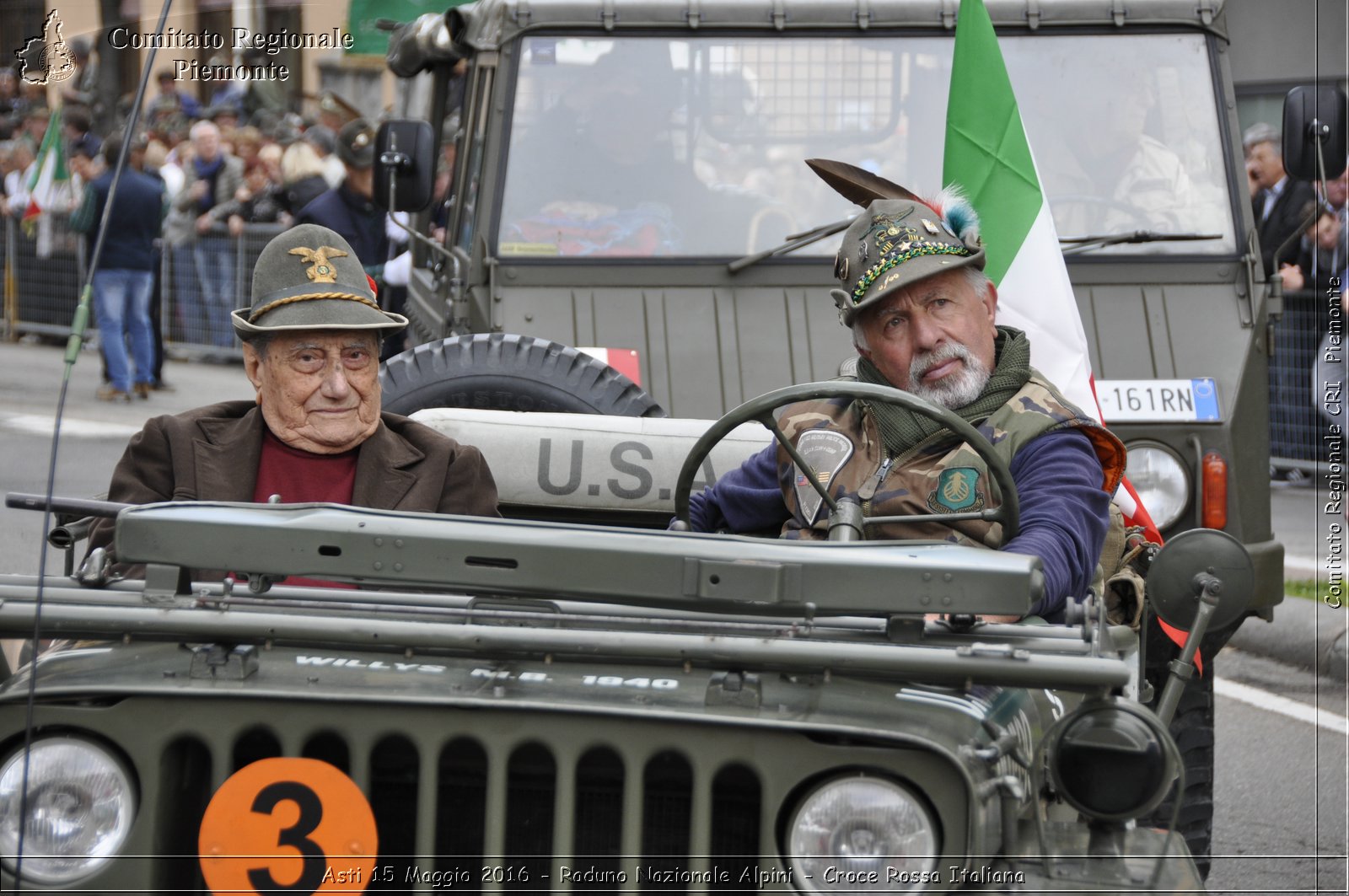 Asti 15 Maggio 2016 - Raduno Nazionale Alpini - Croce Rossa Italiana- Comitato Regionale del Piemonte