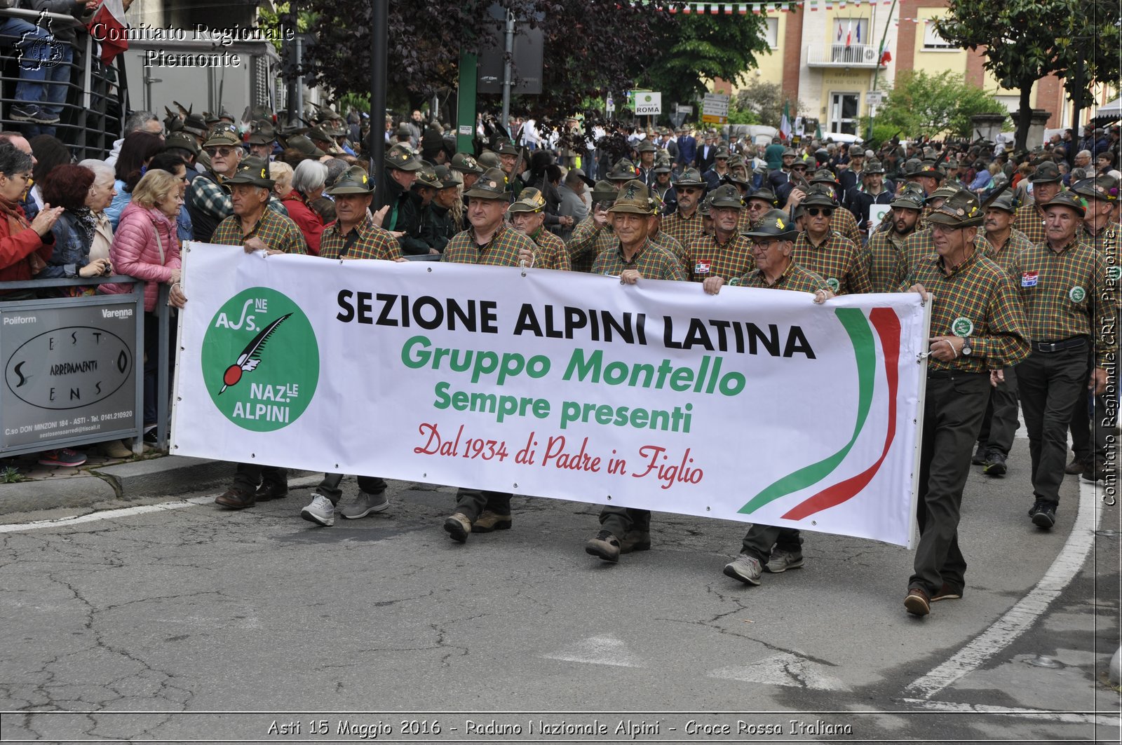 Asti 15 Maggio 2016 - Raduno Nazionale Alpini - Croce Rossa Italiana- Comitato Regionale del Piemonte