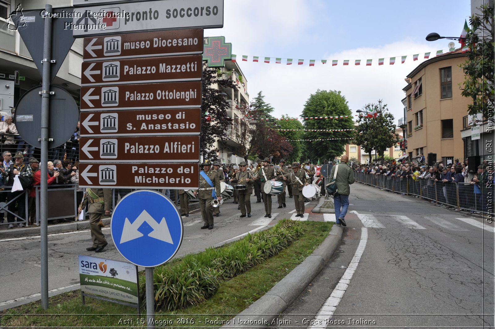 Asti 15 Maggio 2016 - Raduno Nazionale Alpini - Croce Rossa Italiana- Comitato Regionale del Piemonte