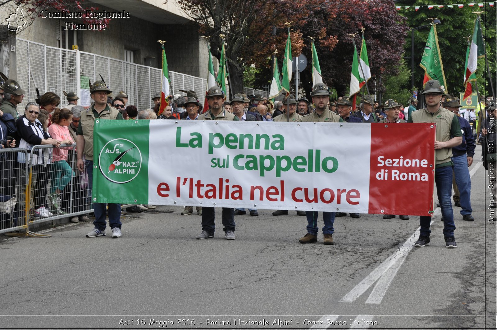 Asti 15 Maggio 2016 - Raduno Nazionale Alpini - Croce Rossa Italiana- Comitato Regionale del Piemonte