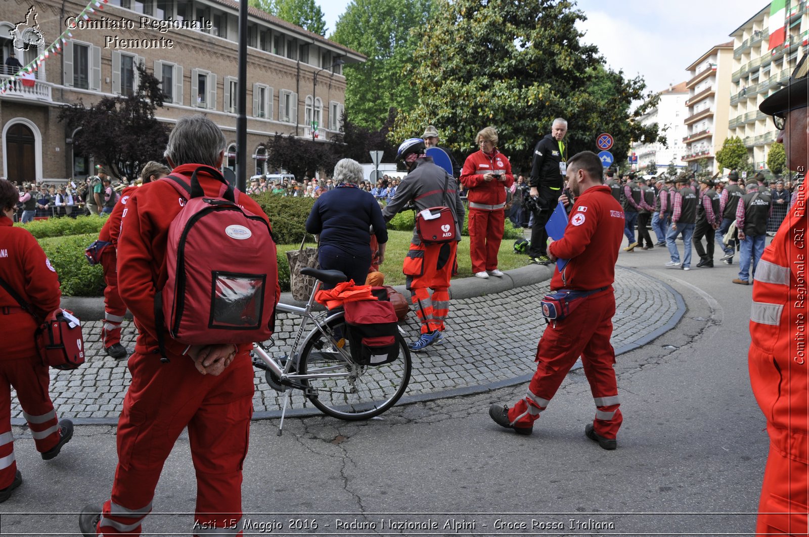 Asti 15 Maggio 2016 - Raduno Nazionale Alpini - Croce Rossa Italiana- Comitato Regionale del Piemonte