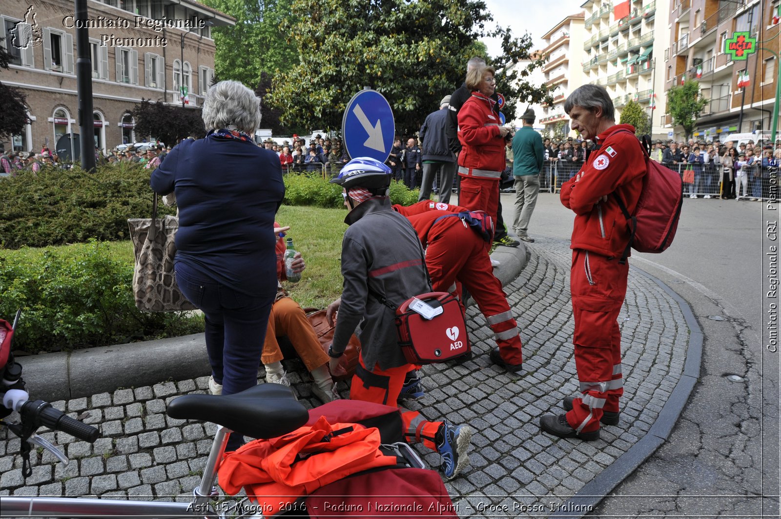 Asti 15 Maggio 2016 - Raduno Nazionale Alpini - Croce Rossa Italiana- Comitato Regionale del Piemonte