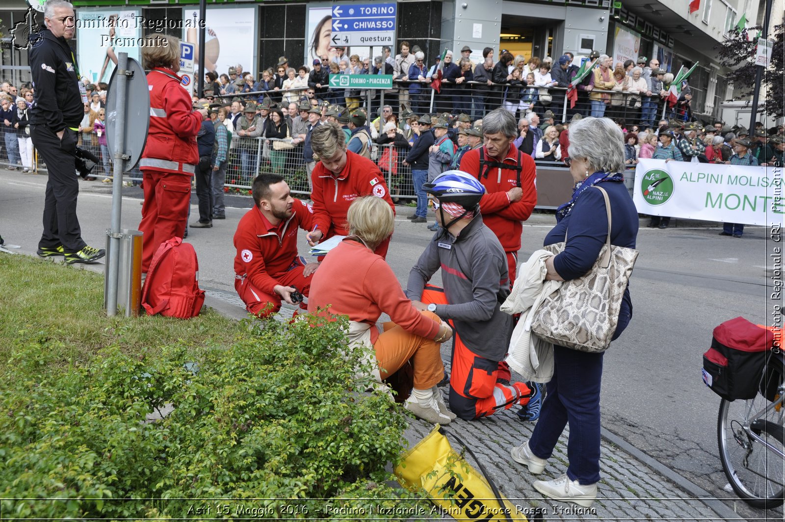 Asti 15 Maggio 2016 - Raduno Nazionale Alpini - Croce Rossa Italiana- Comitato Regionale del Piemonte