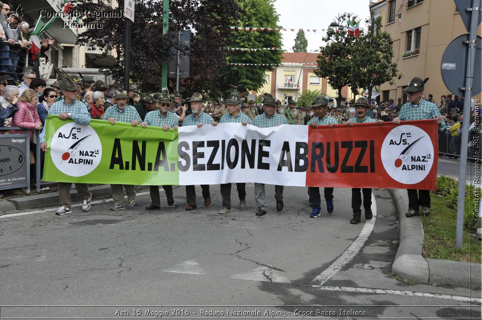 Asti 15 Maggio 2016 - Raduno Nazionale Alpini - Croce Rossa Italiana- Comitato Regionale del Piemonte