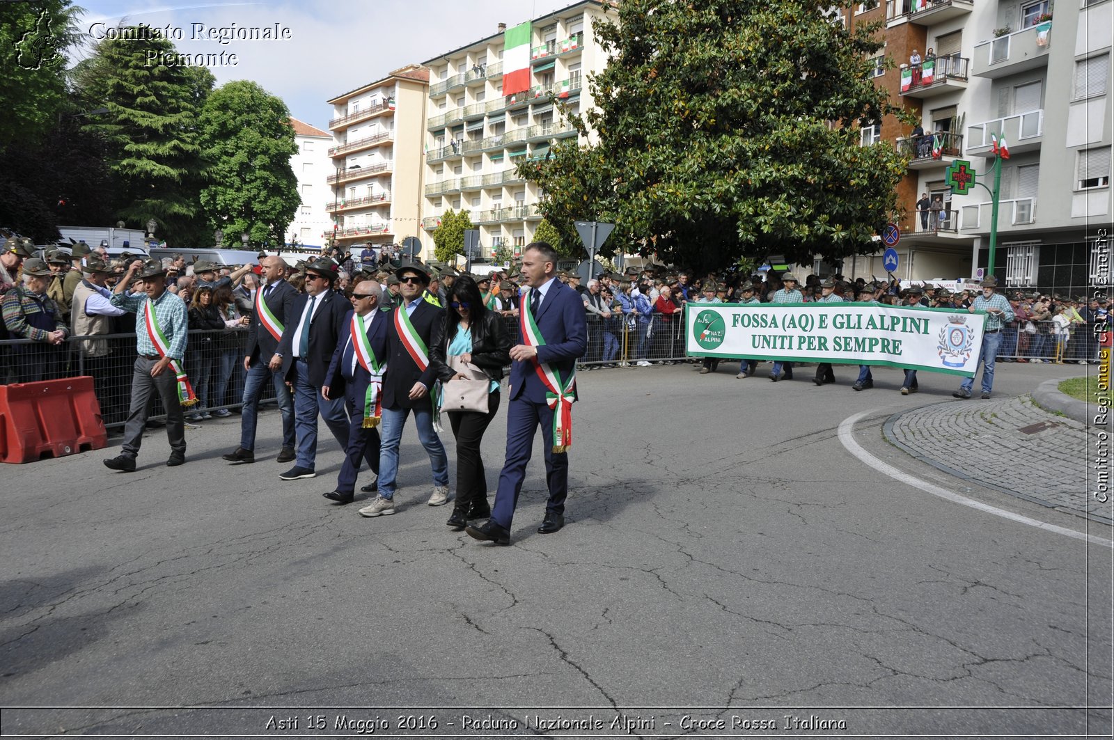 Asti 15 Maggio 2016 - Raduno Nazionale Alpini - Croce Rossa Italiana- Comitato Regionale del Piemonte