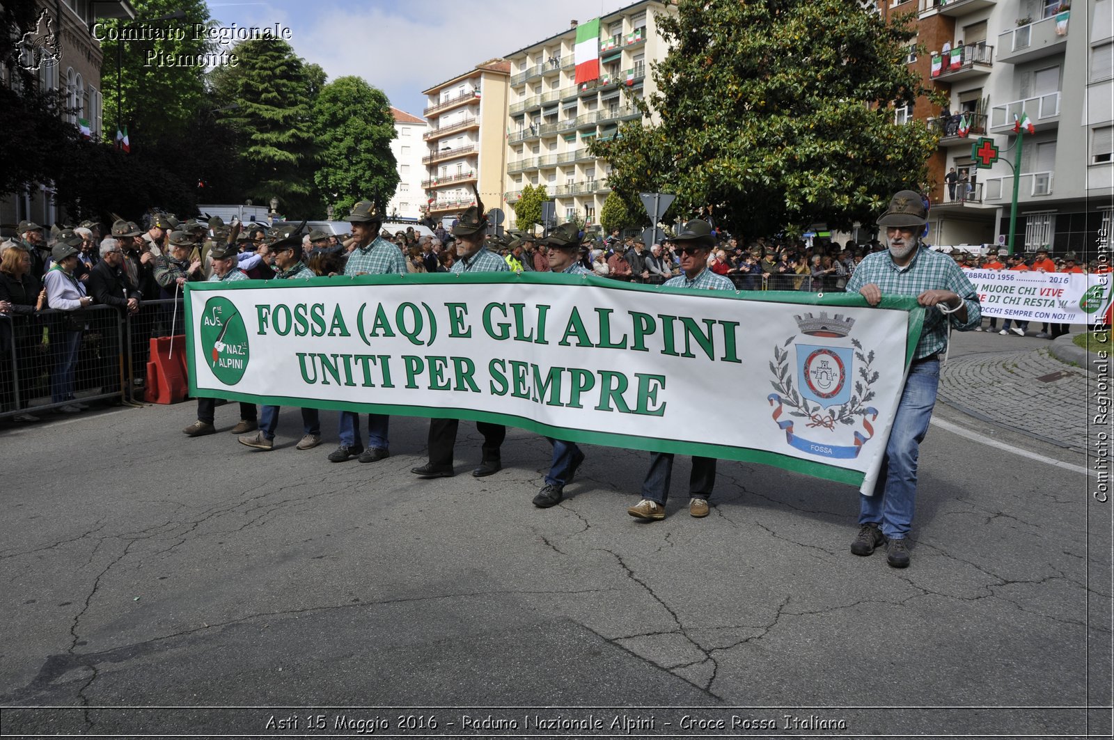 Asti 15 Maggio 2016 - Raduno Nazionale Alpini - Croce Rossa Italiana- Comitato Regionale del Piemonte