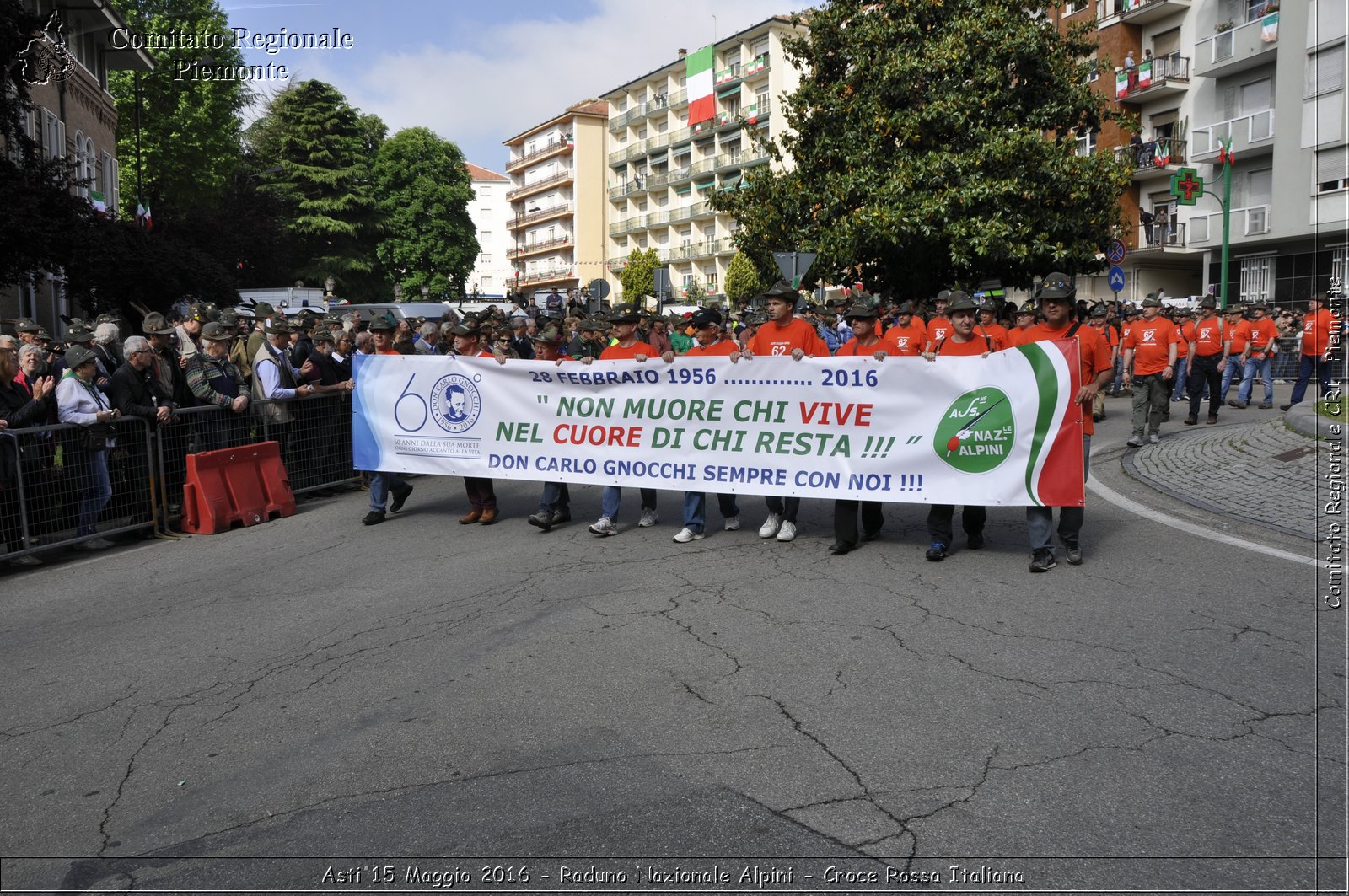 Asti 15 Maggio 2016 - Raduno Nazionale Alpini - Croce Rossa Italiana- Comitato Regionale del Piemonte