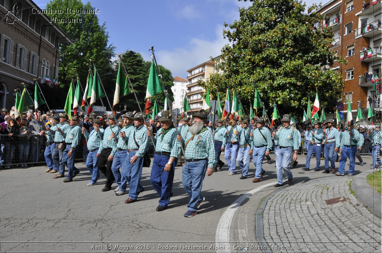 Asti 15 Maggio 2016 - Raduno Nazionale Alpini - Croce Rossa Italiana- Comitato Regionale del Piemonte