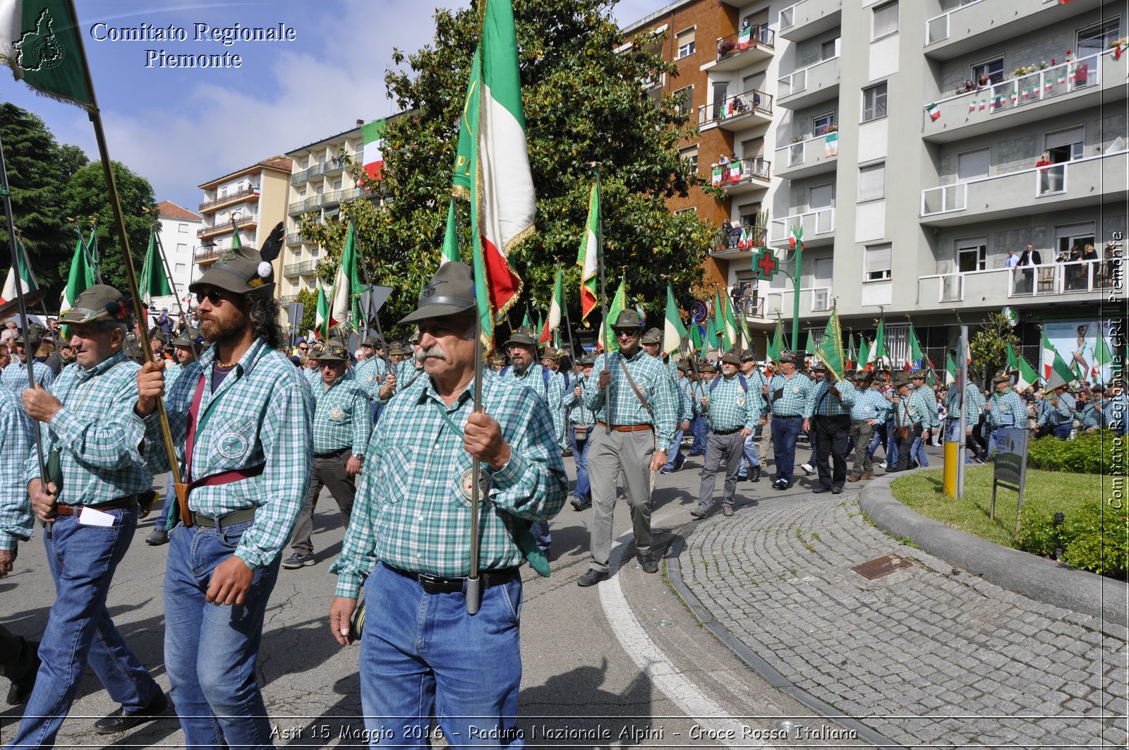 Asti 15 Maggio 2016 - Raduno Nazionale Alpini - Croce Rossa Italiana- Comitato Regionale del Piemonte