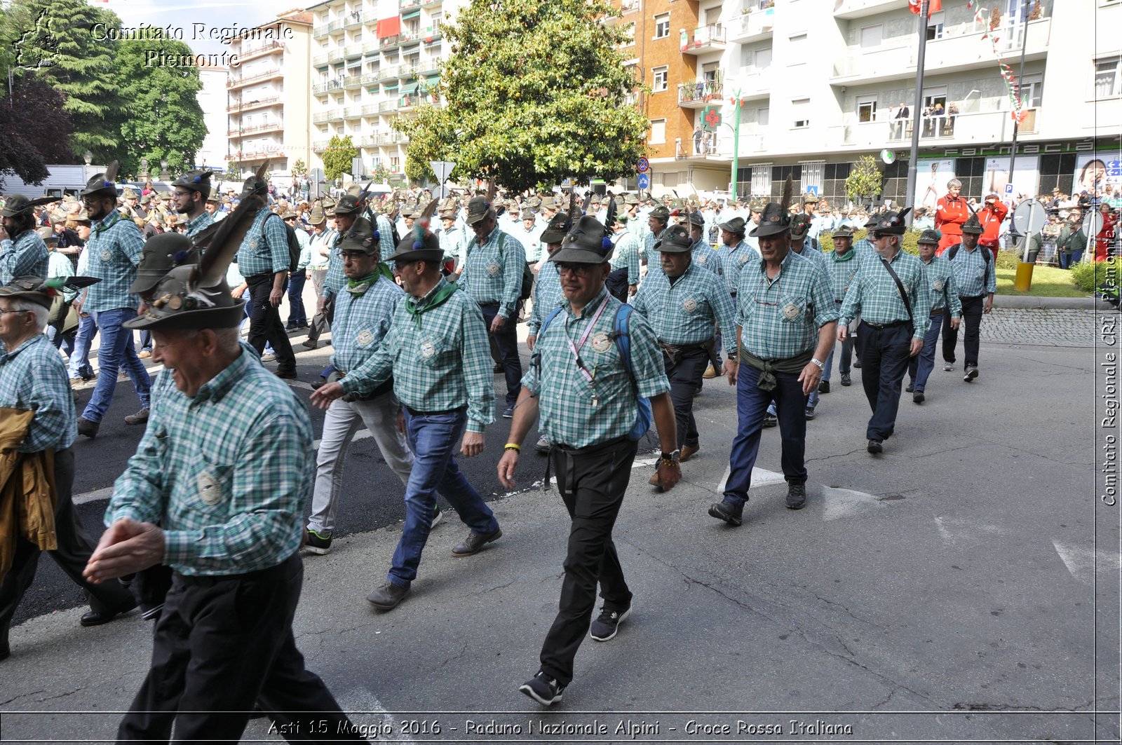 Asti 15 Maggio 2016 - Raduno Nazionale Alpini - Croce Rossa Italiana- Comitato Regionale del Piemonte