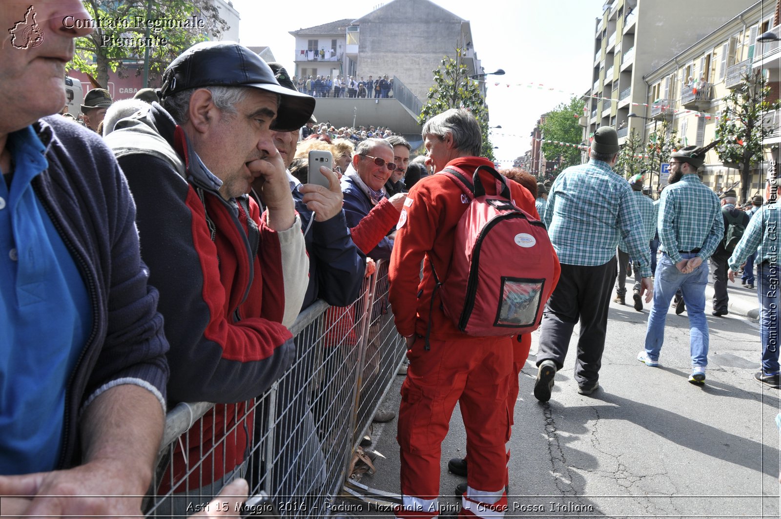 Asti 15 Maggio 2016 - Raduno Nazionale Alpini - Croce Rossa Italiana- Comitato Regionale del Piemonte