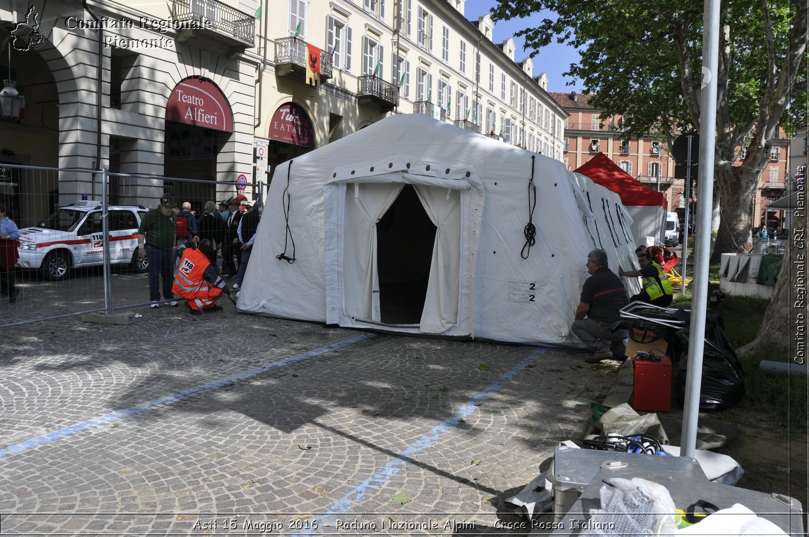 Asti 15 Maggio 2016 - Raduno Nazionale Alpini - Croce Rossa Italiana- Comitato Regionale del Piemonte