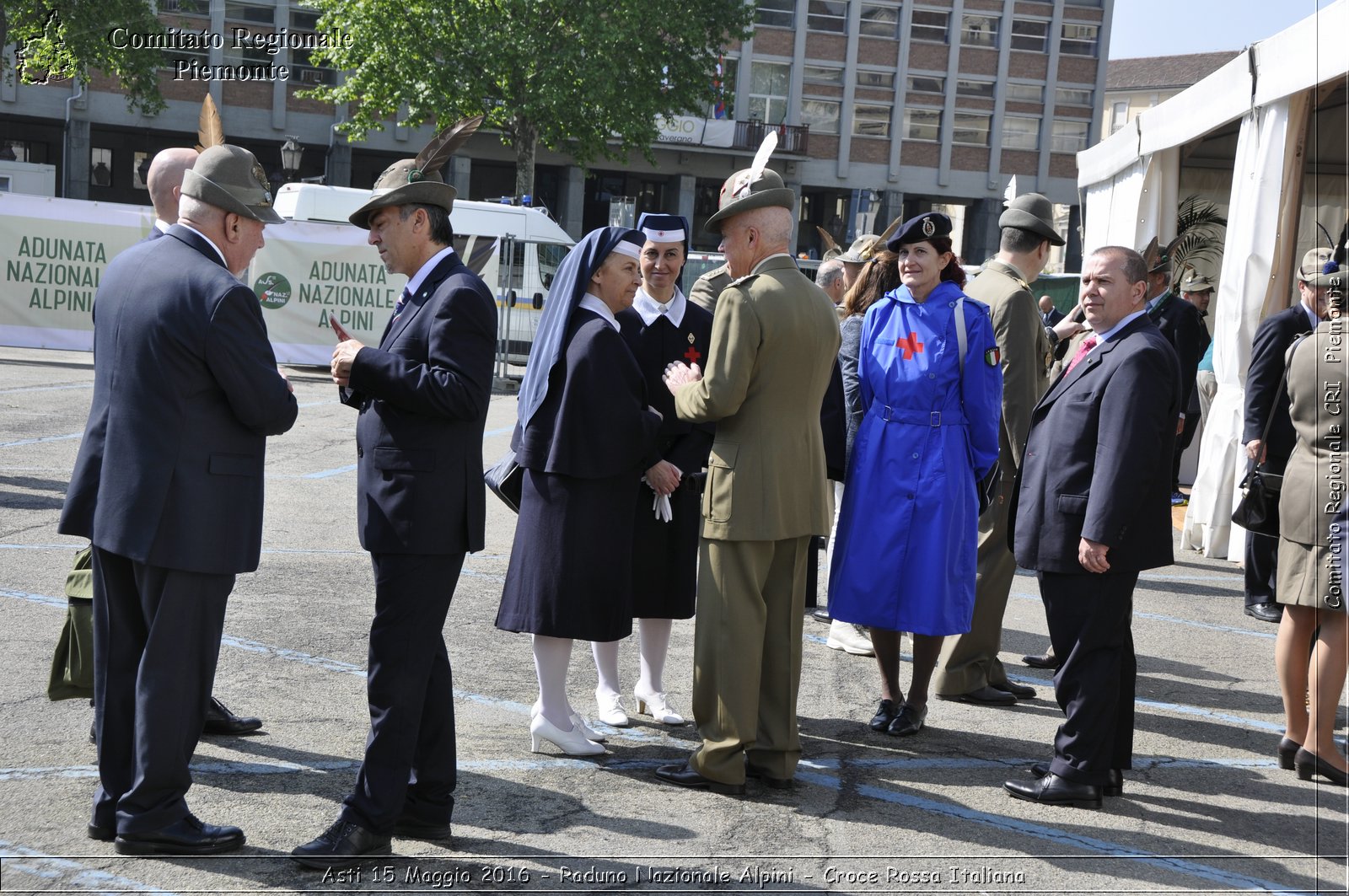 Asti 15 Maggio 2016 - Raduno Nazionale Alpini - Croce Rossa Italiana- Comitato Regionale del Piemonte